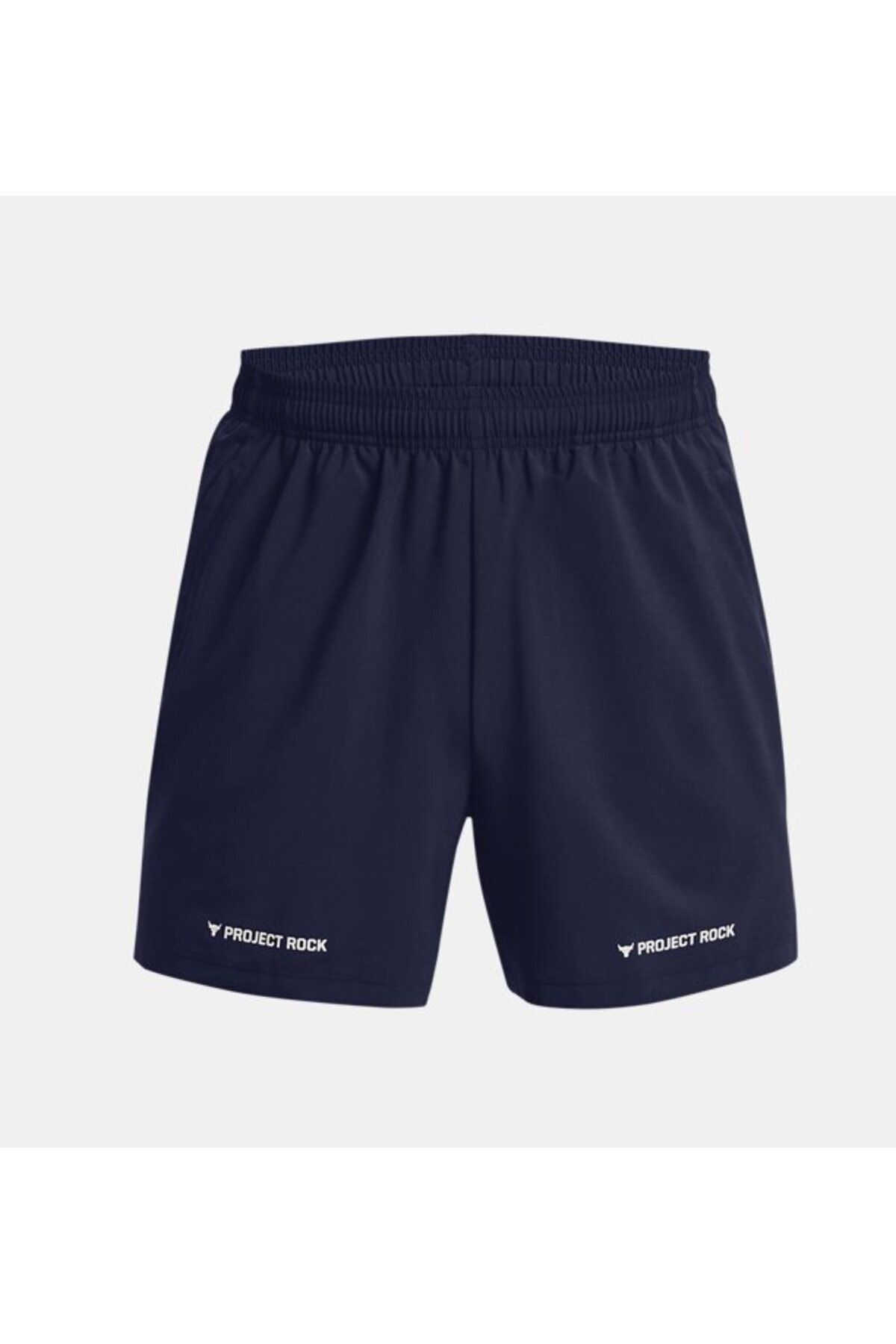 شورت ورزشی مشکی مردانه Project Rock 5 بافندگی 1380178 410 Under Armour