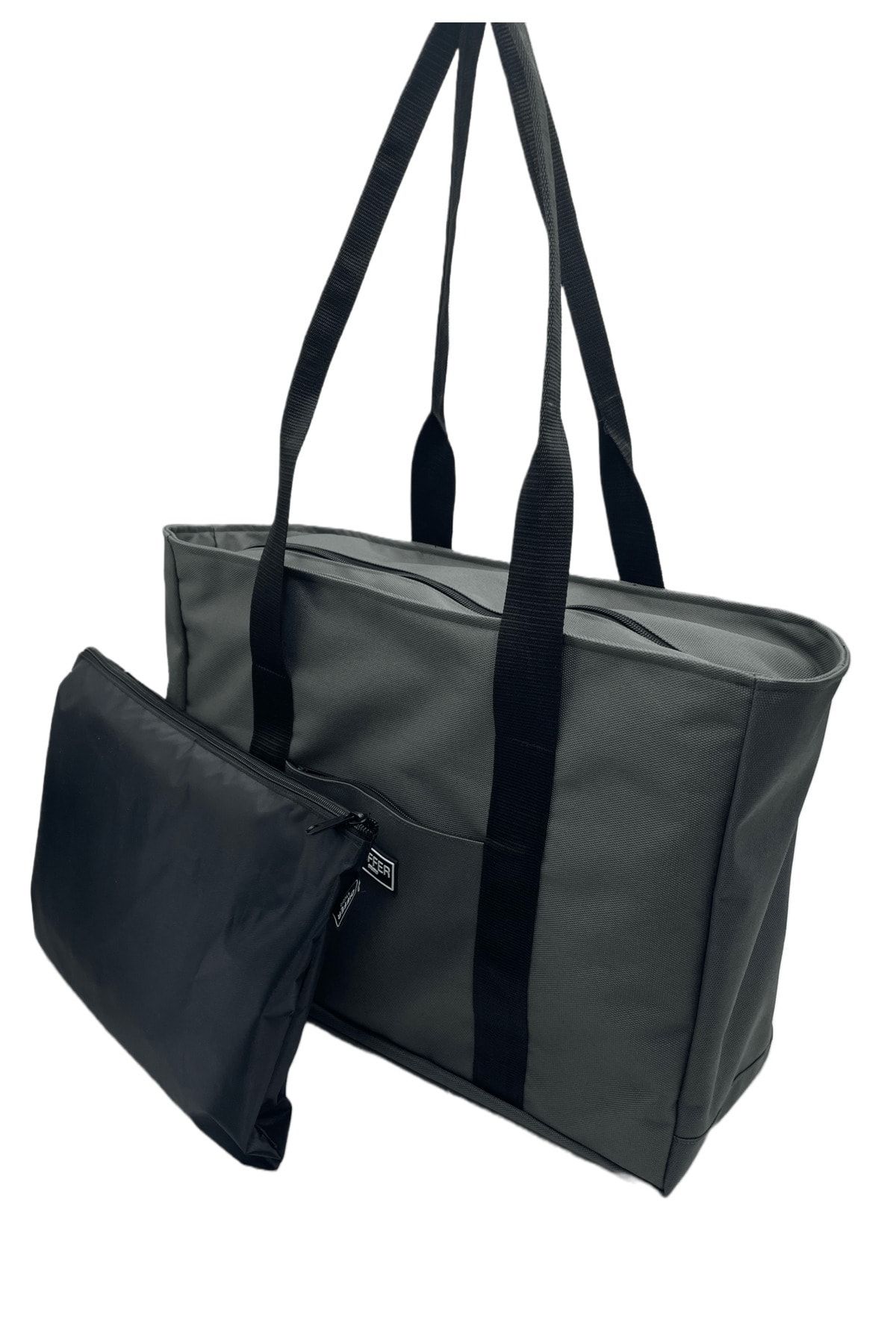 Differ-Studio Gray Unisex Waterproof Beach/Arm/Shoulder/Sports Bag with Black Inner Bag 3