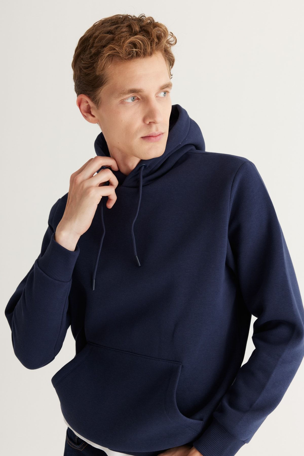 Navy blue hoodie mens best sale