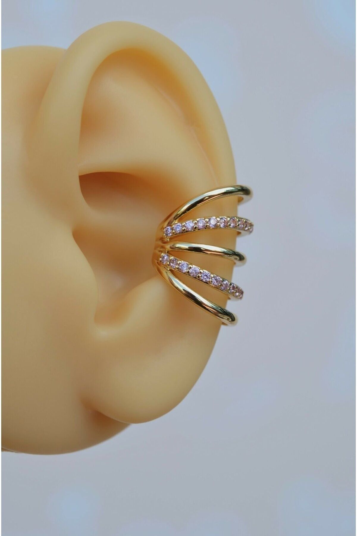 Gold earrings cartilage new arrivals