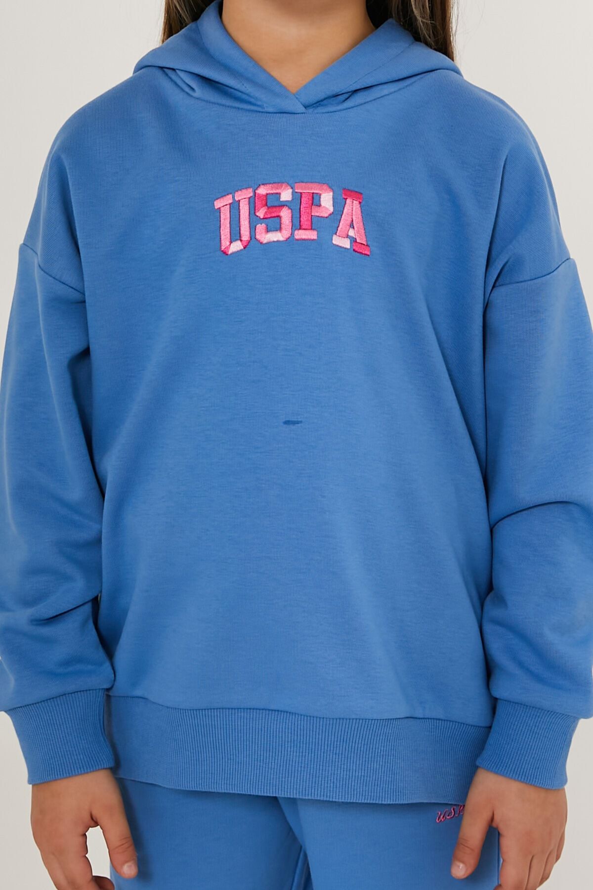 Blue and orange polo sweat suit outlet