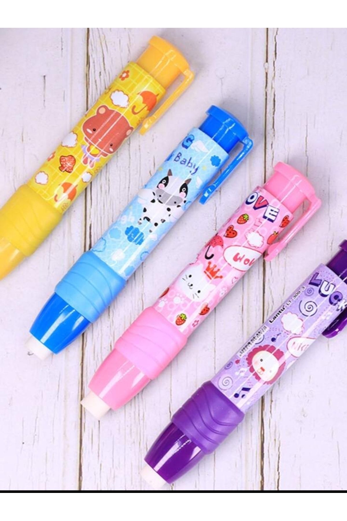 Yağmurella-Animal Pattern Push Rocket Eraser 1 Piece 1