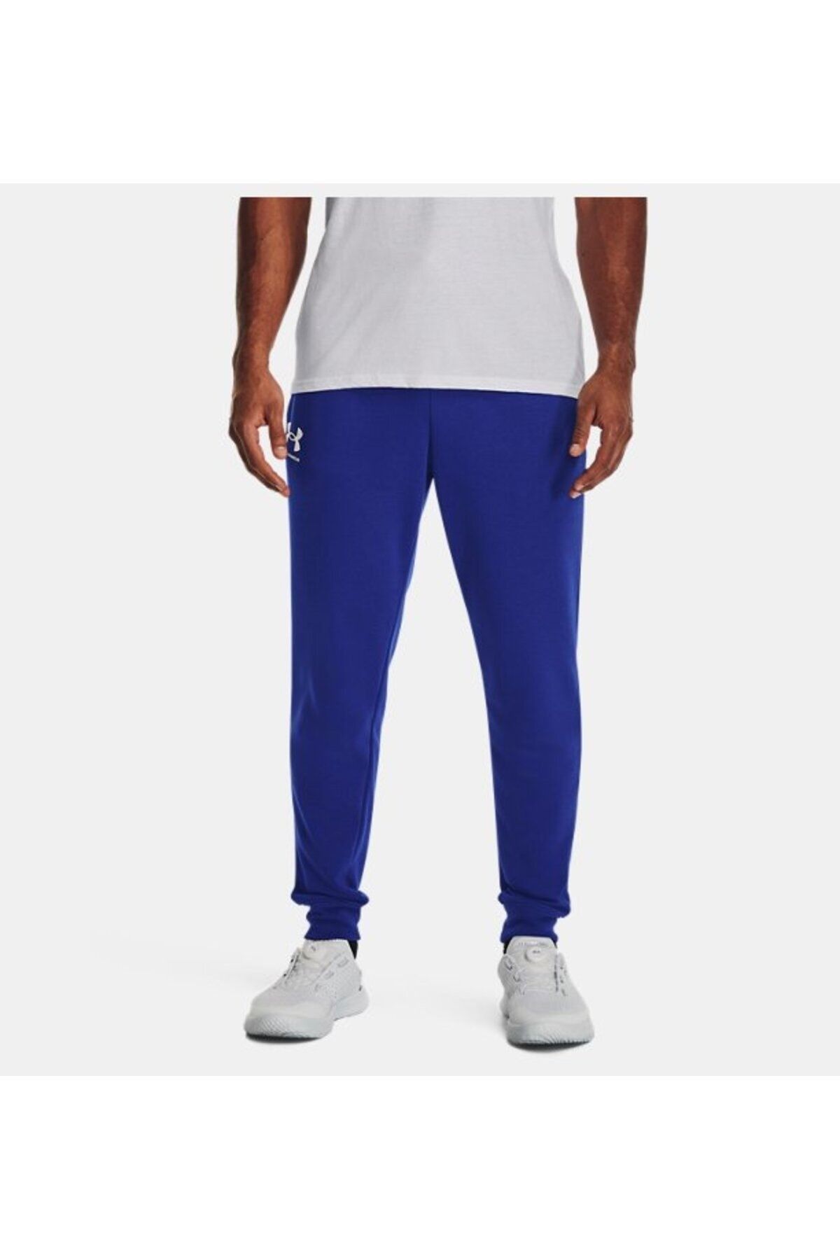 شلوار گرمکن ورزشی آبی مردانه رقیب UA تری Terry Tracksuit شش 1380843 400 Under Armour