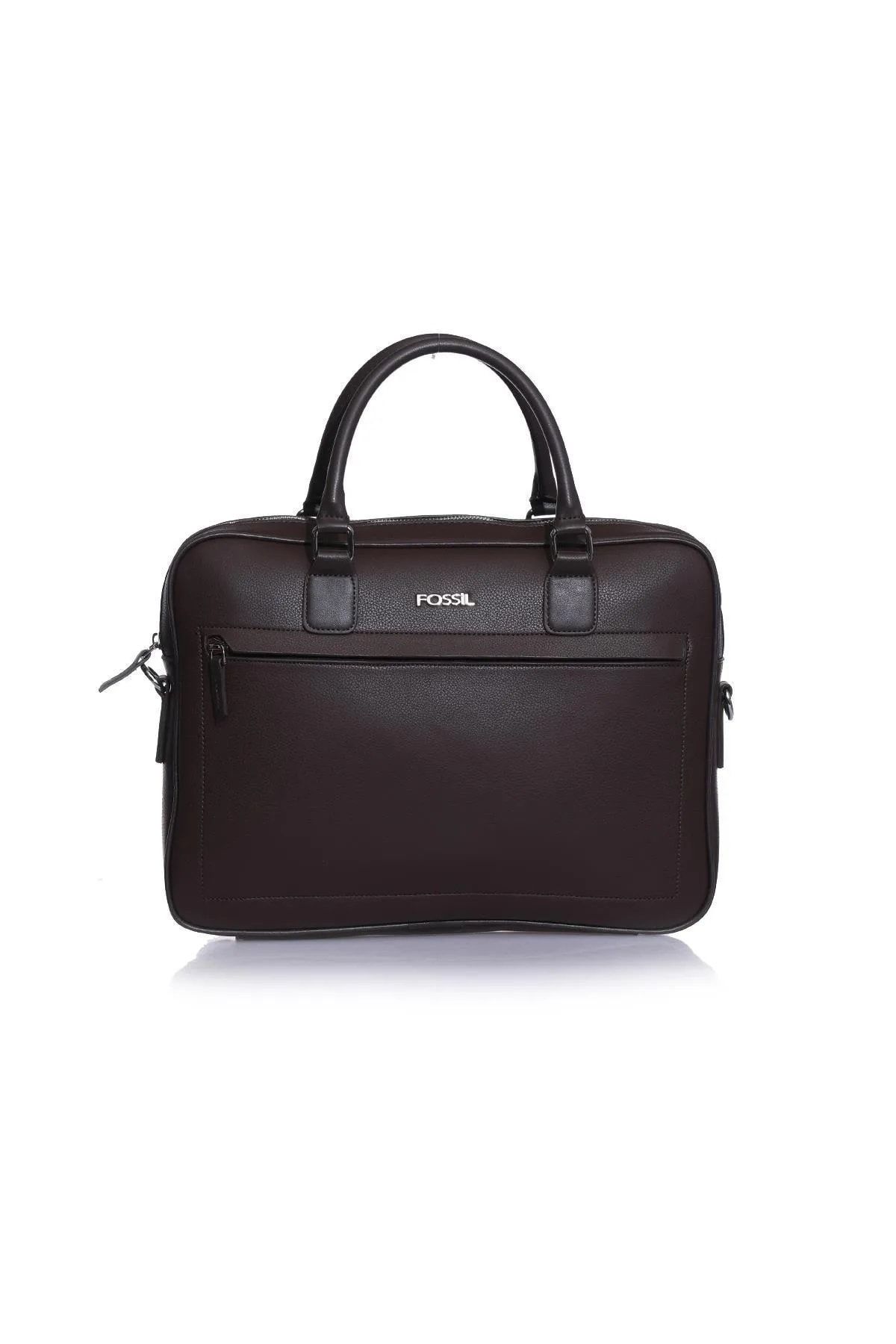Fossil 2037 Vegan Leather laptop bag briefcase unisex computer bag