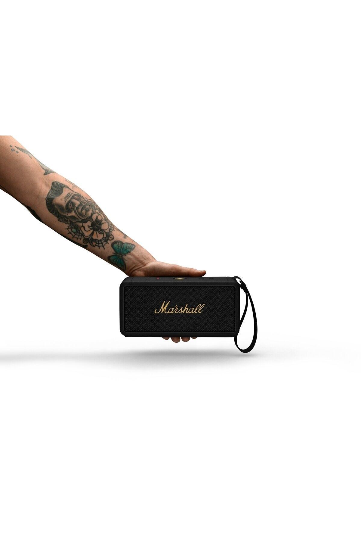 Marshall Middleton BT Hoparlör, Blk&Brass - Fiyatı, Yorumları