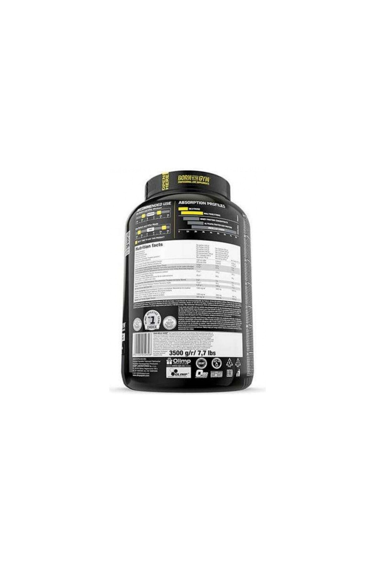 Gain Bolic 6000 Karbonhidrat/Gainer 3500 Gr-Çikolata 2