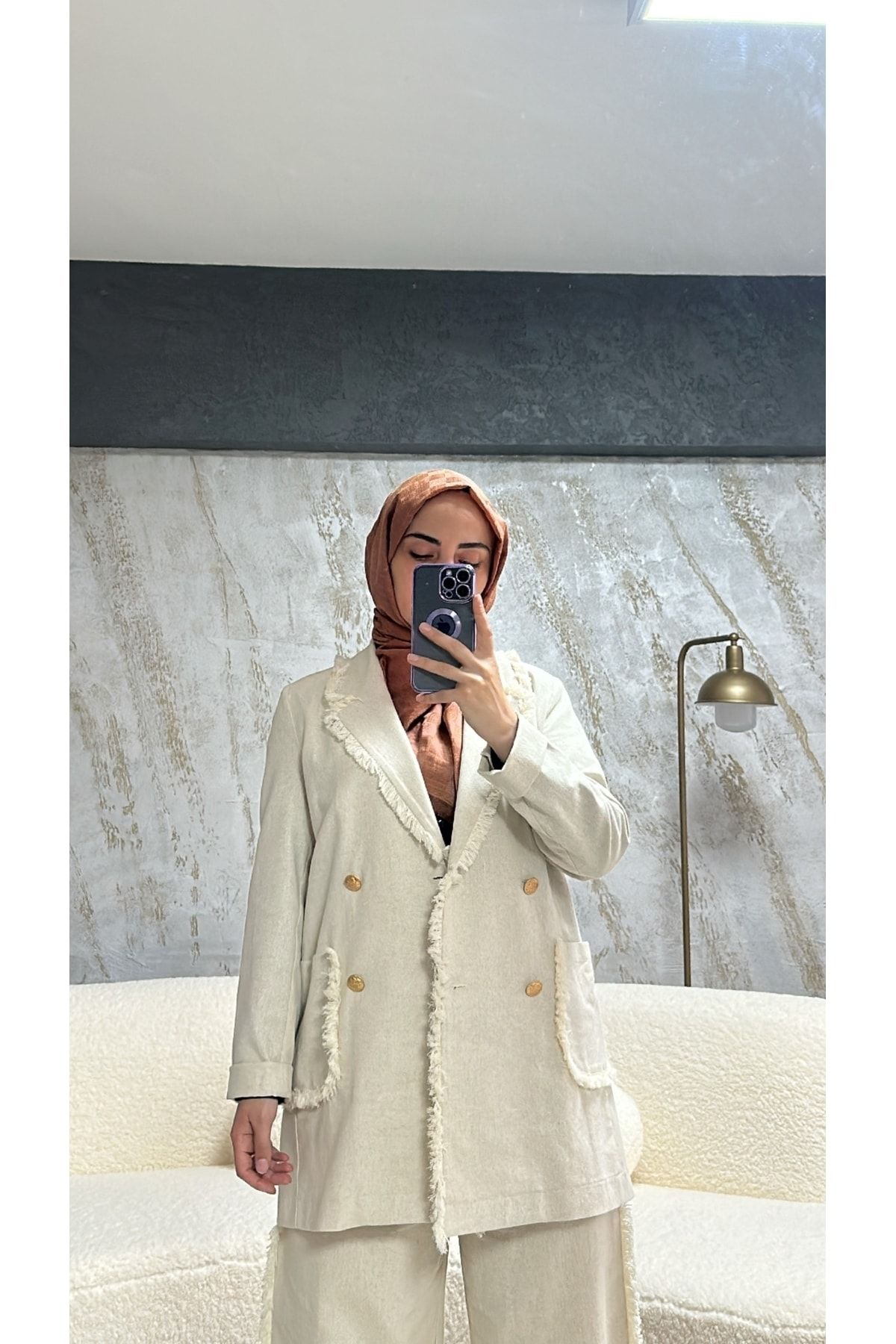 Zara off white sales coat