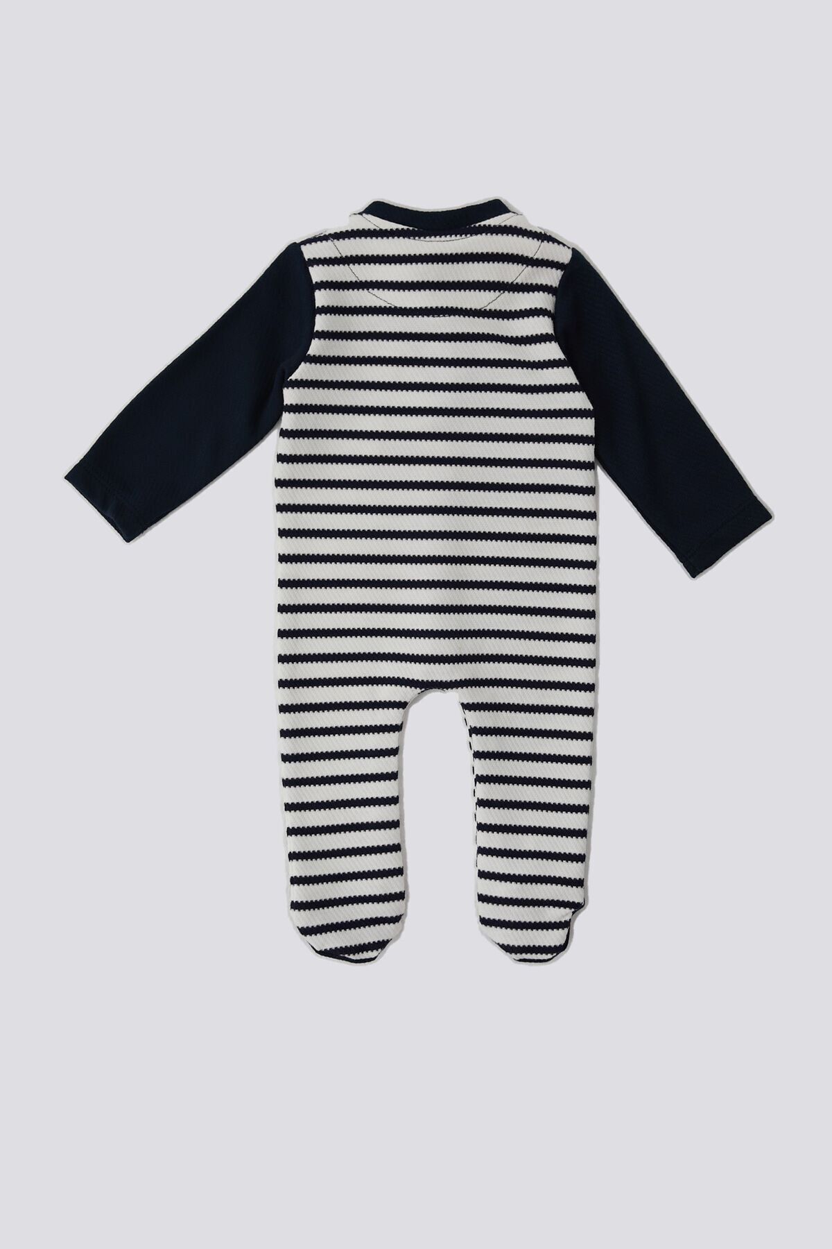 Black and white polo jumpsuit clearance