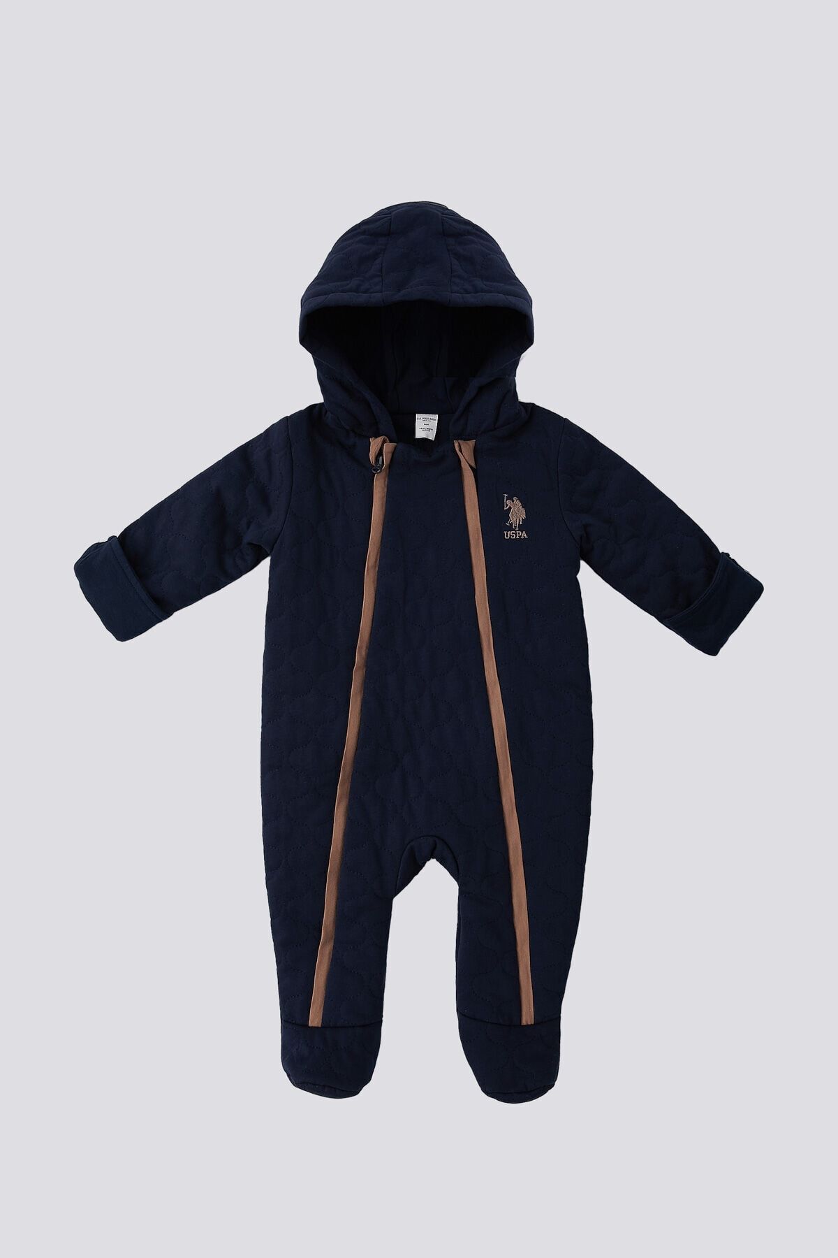 BASE. کت بچه کیهان نورد آبی نیروی دریایی Polo Assn U.S. Polo Assn.
