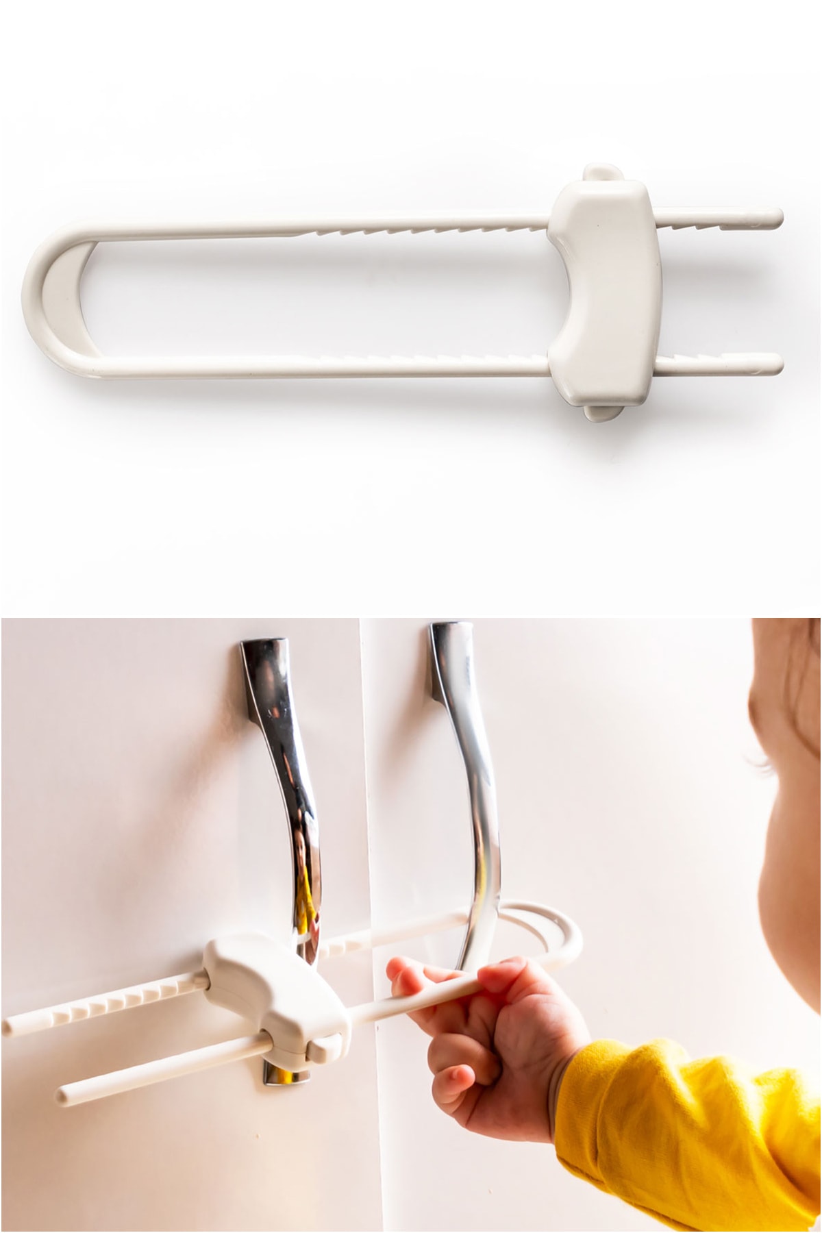 İdeal Baby 6 Adet Raylı Dolap Kilidi + 6 Adet Pencere Kilidi + 6 Adet Kapak Kilidi fotoğrafı 4 (önizleme)