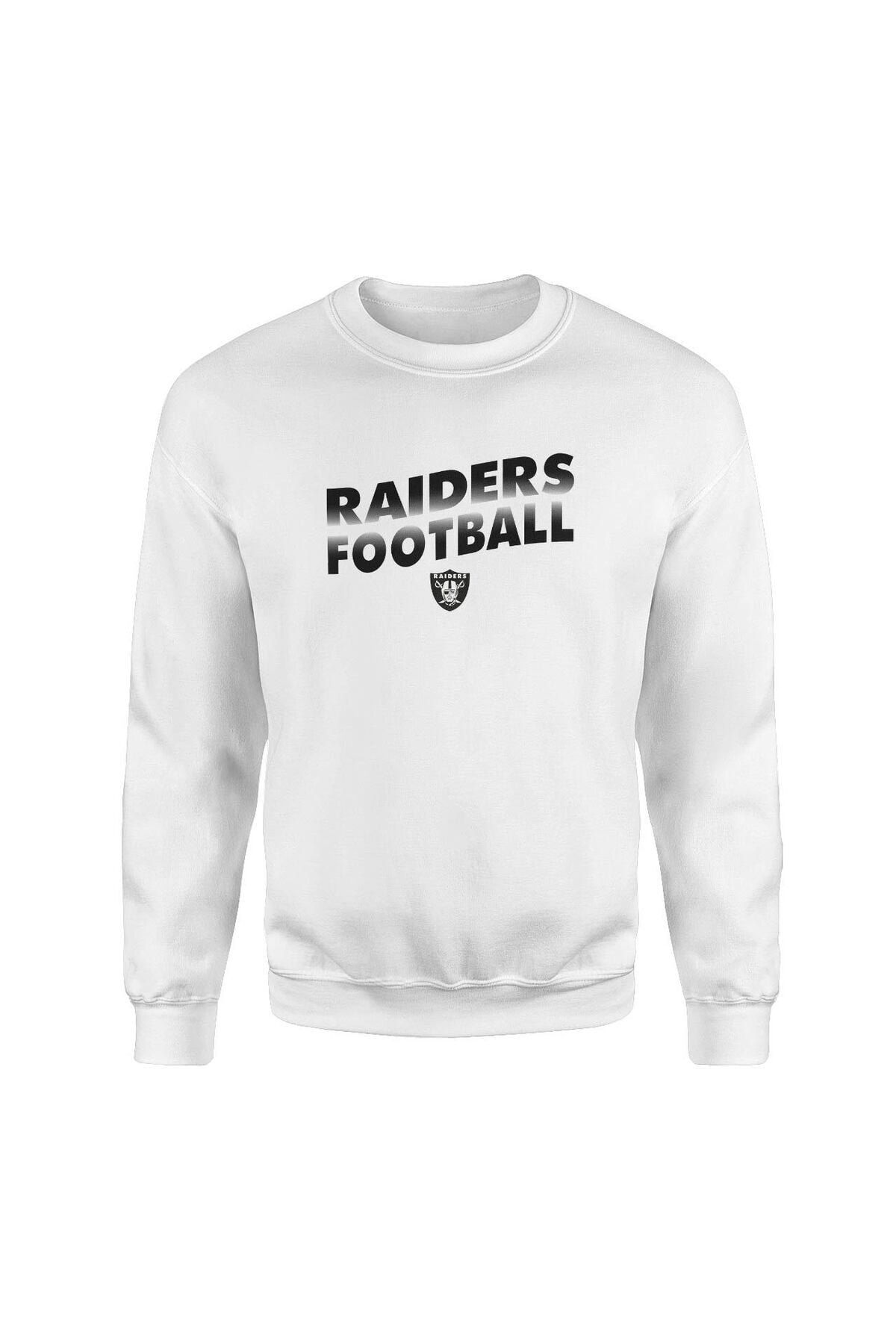 White raiders sweatshirt top