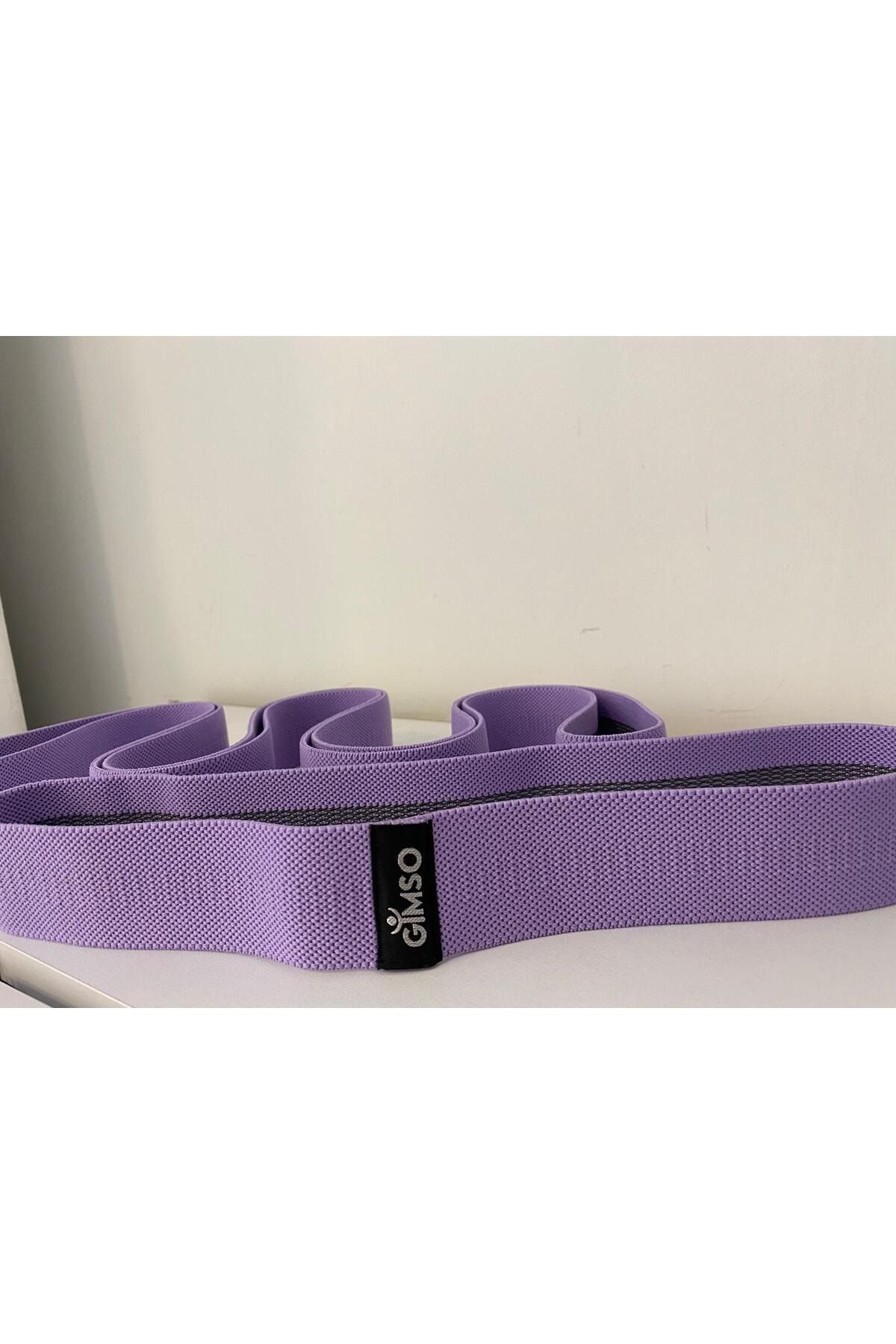 کش مقاومتی بنفش مجموعه باند Superloop ورزش تناسب اندام تمام تمرینات بدن تایر مقاومت GYMSO