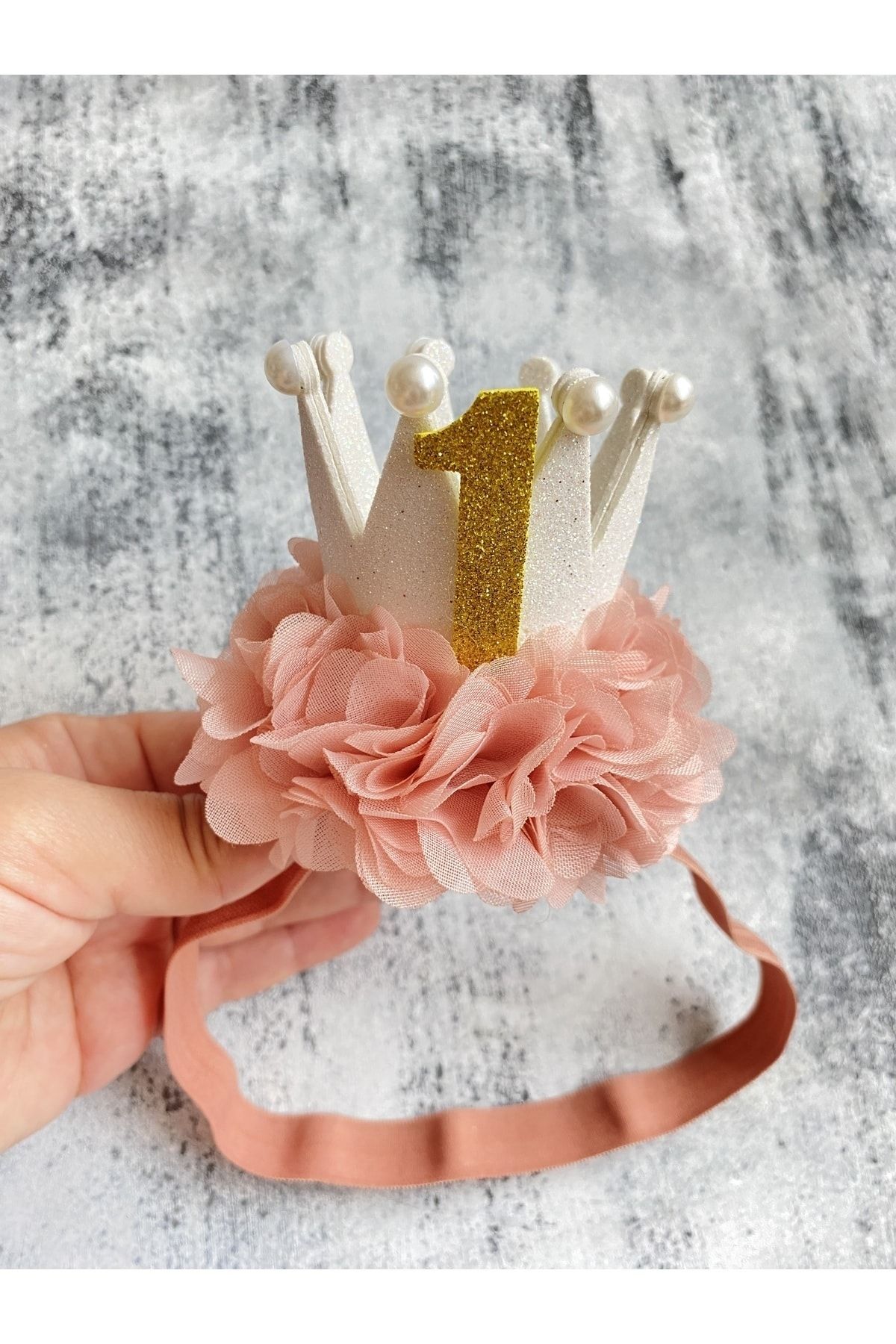 Baby girl 1st birthday crown deals