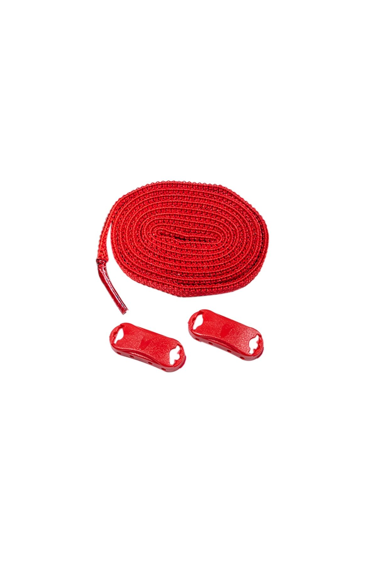 Dopar-Red Elastic Smart Flexible Laces Plug and Drop Shoelaces 1 Pair 100cm 2