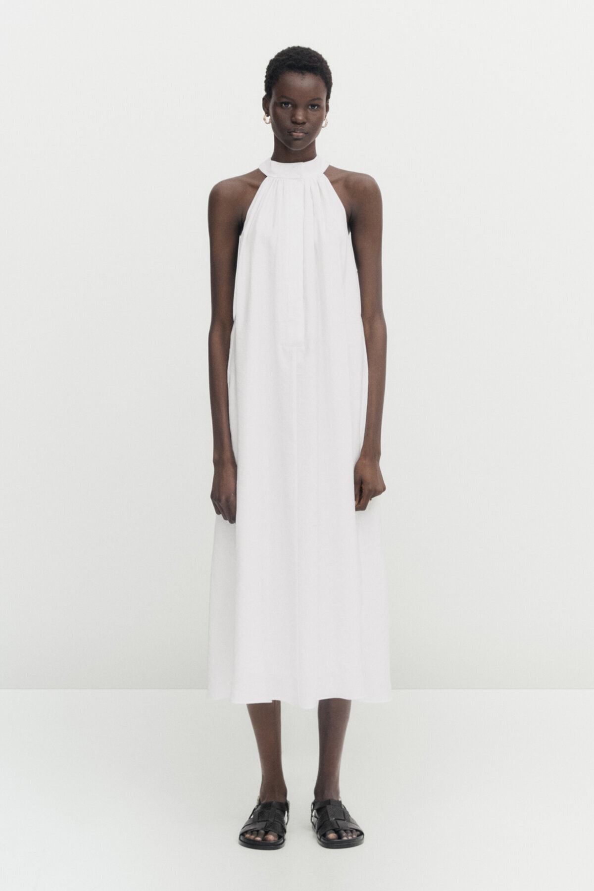 The row japron jumpsuit hotsell