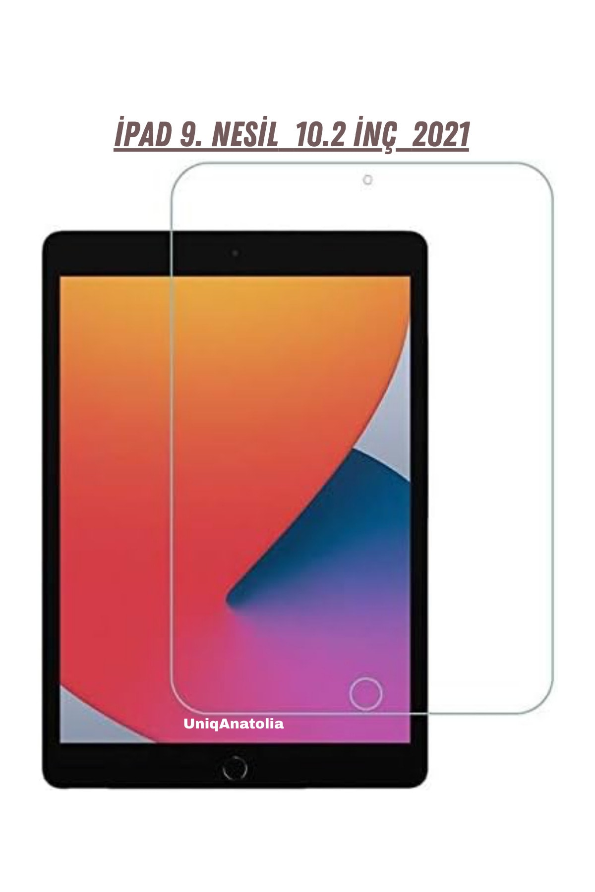 Apple Ipad 9th generation 10.2 Inch 2021 Compatible Tempered Unbreakable Screen Protector