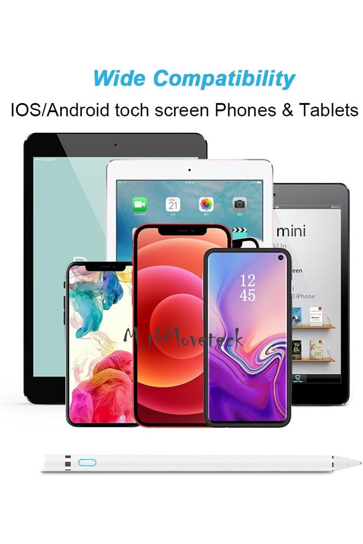 Huawei Matepad Air 11.5 inç Uyumlu Kalem Android Pencil Dokunmatik Stylus Yazı Çizim Kalemi Active 4