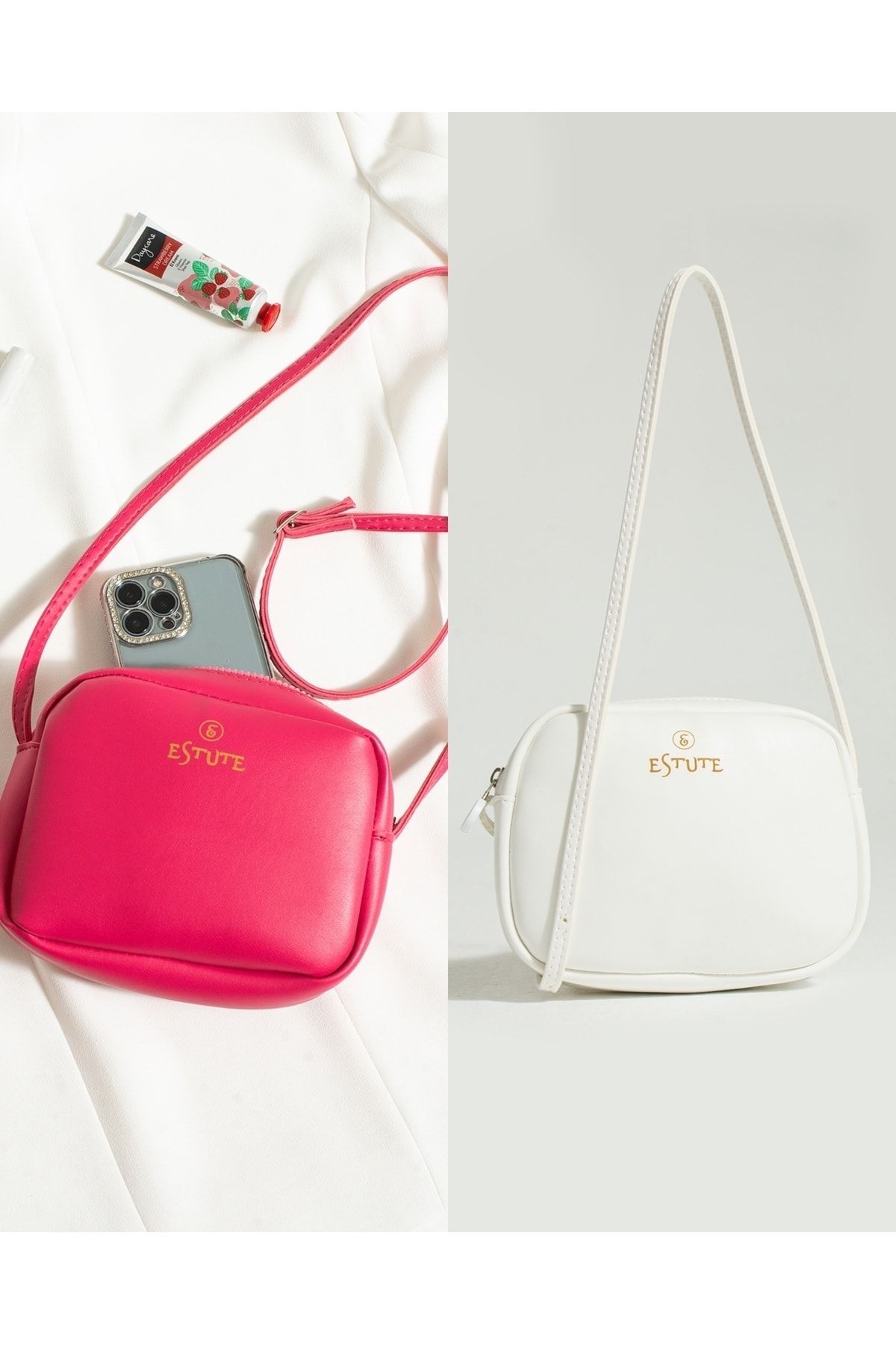 ESTUTE Shoulder Bag Plain