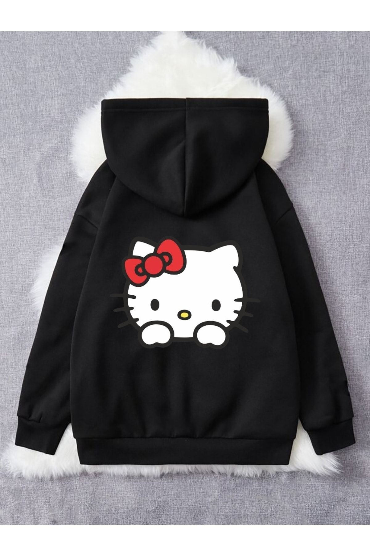 Hello kitty zip up hoodie online