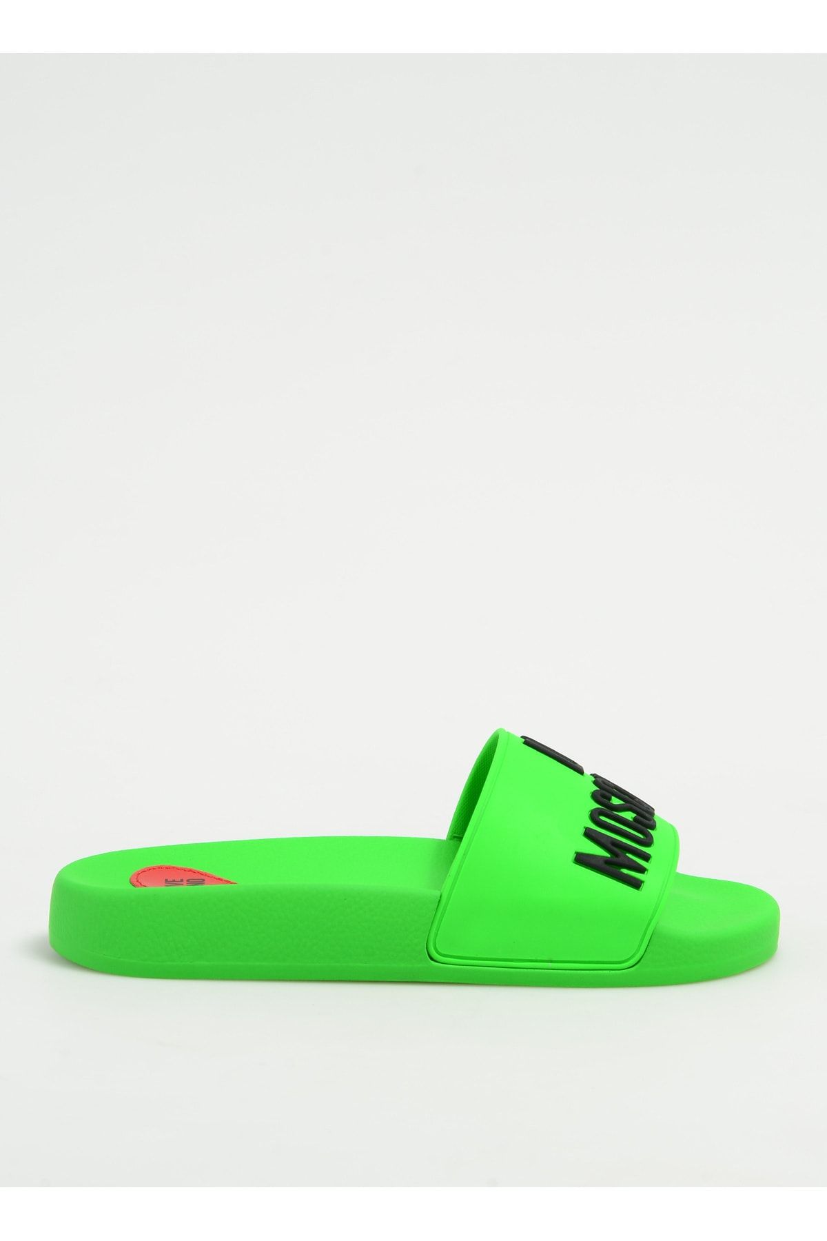 دمپایی زنانه سبز JA28052G0GI13810 Love Moschino