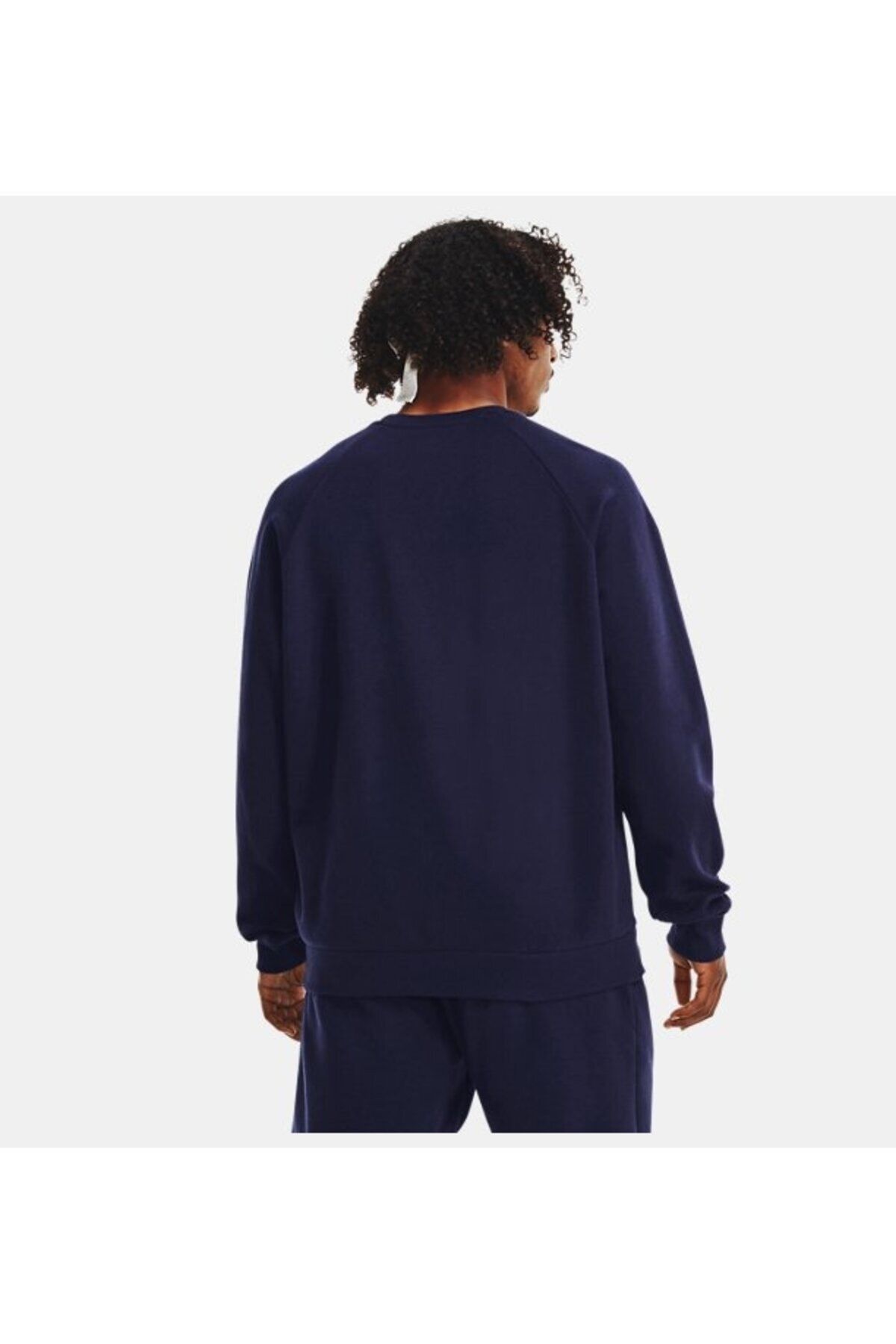 سویشرت ورزشی مشکی مردانه یقه دوچرخه رقیب UA 1379755 410 Under Armour