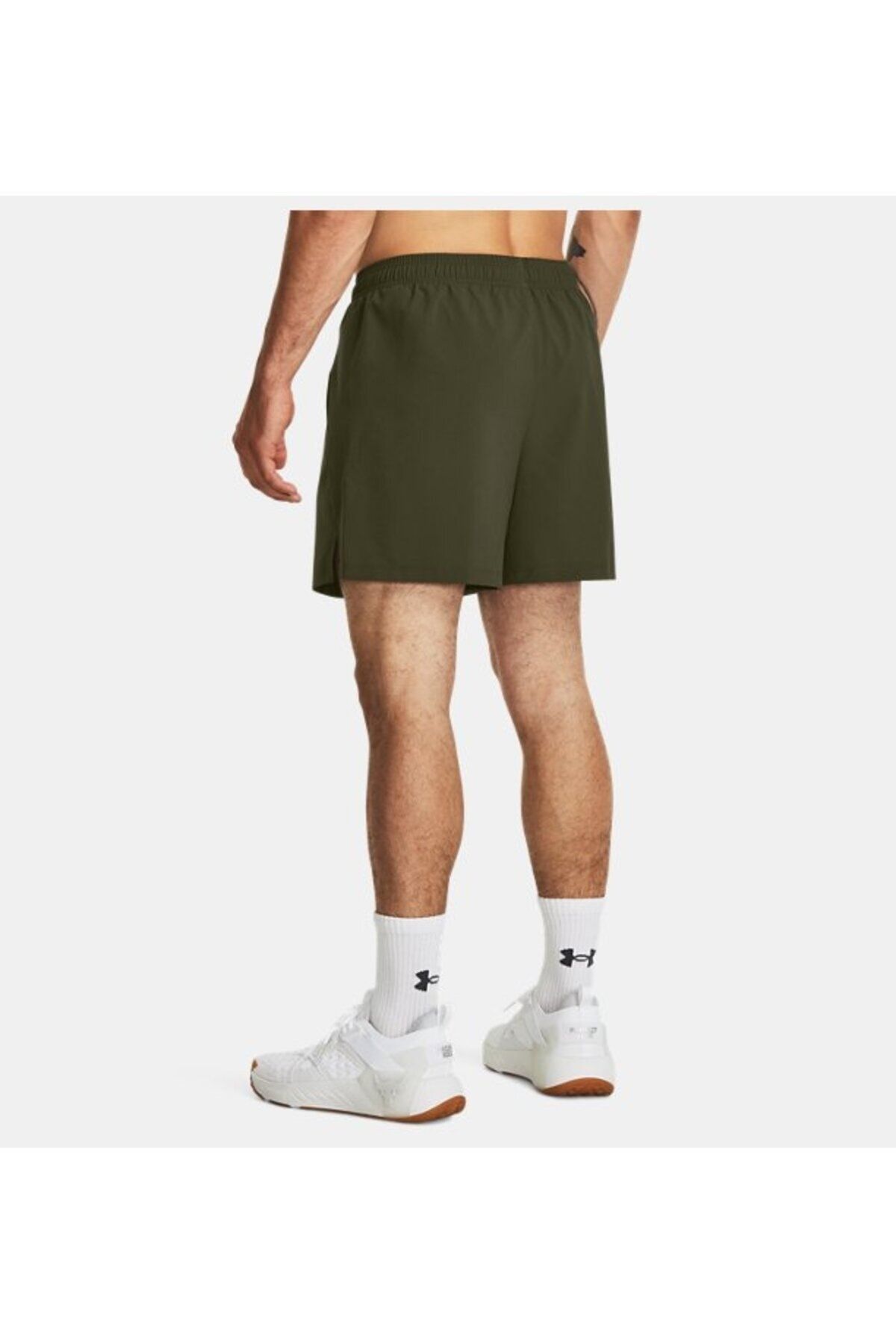 شورت ورزشی سبز مردانه Project Rock 5 بافندگی 1380178 390 Under Armour