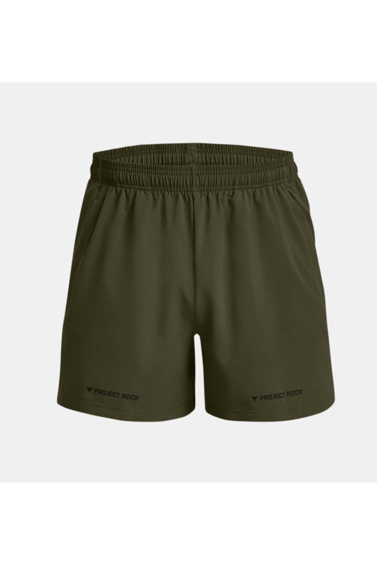 شورت ورزشی سبز مردانه Project Rock 5 بافندگی 1380178 390 Under Armour