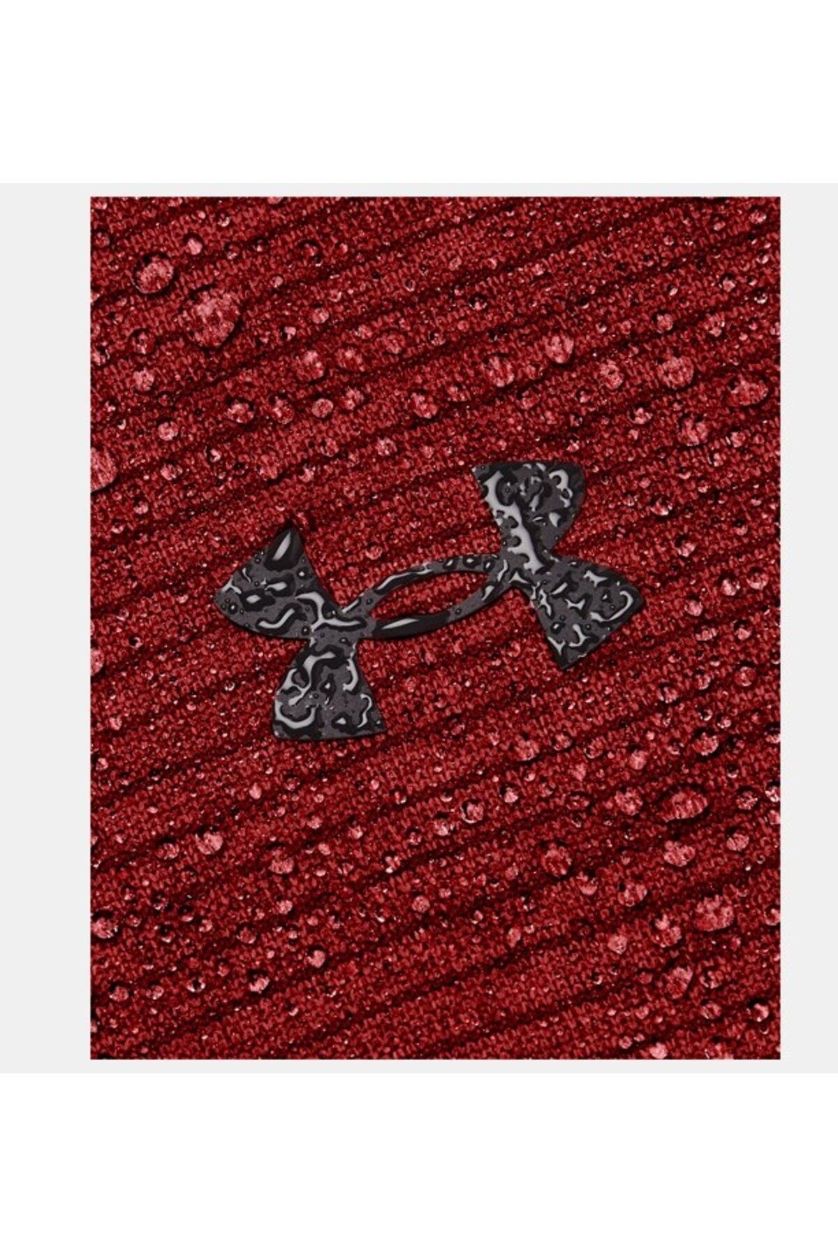سویشرت ورزشی قرمز مردانه ژاکت طوفان UA در ua ¼ زیپ 1373674 610 Under Armour