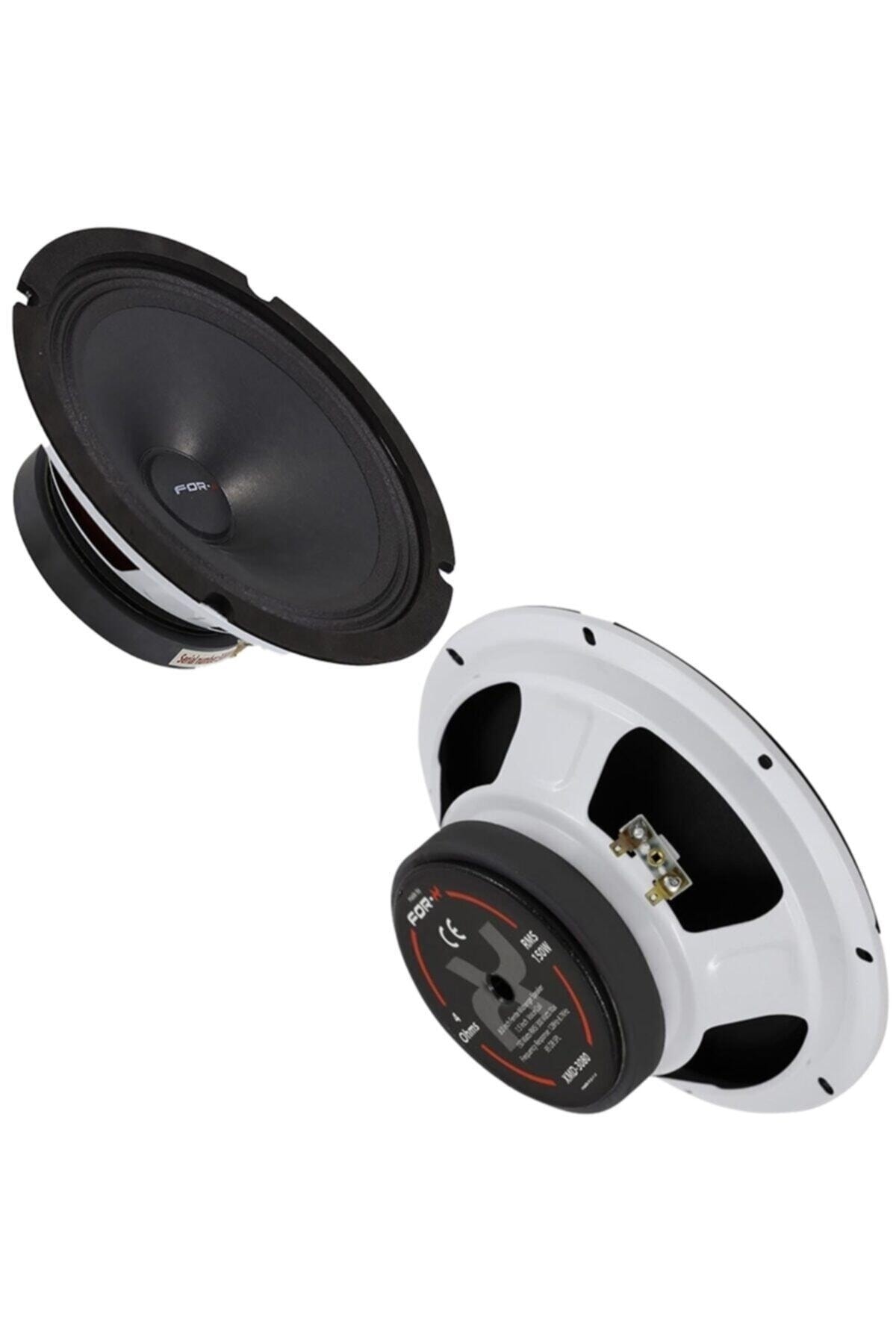 For-X Xmd-3080 8 20 Cm 300 Watt Mıdrange Hoparlör(bas Hop