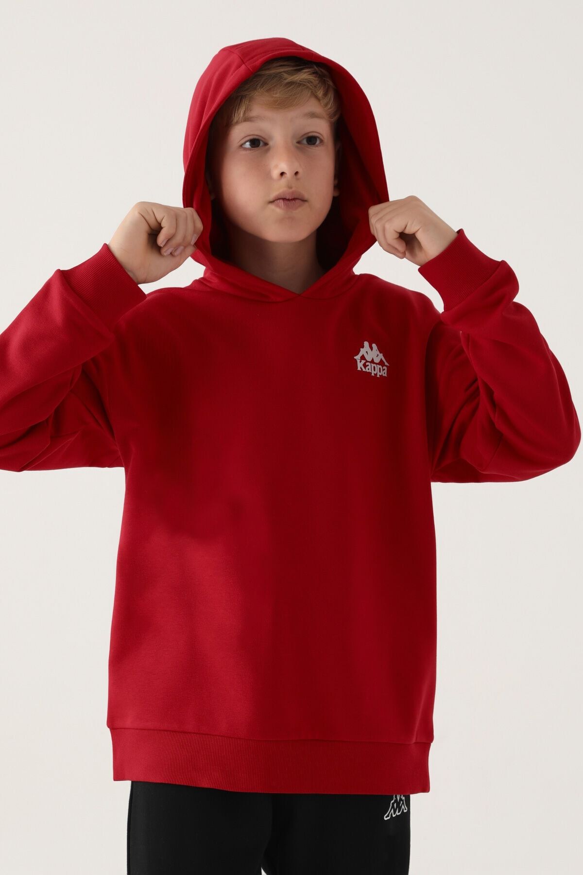 Kappa red cheap hoodie