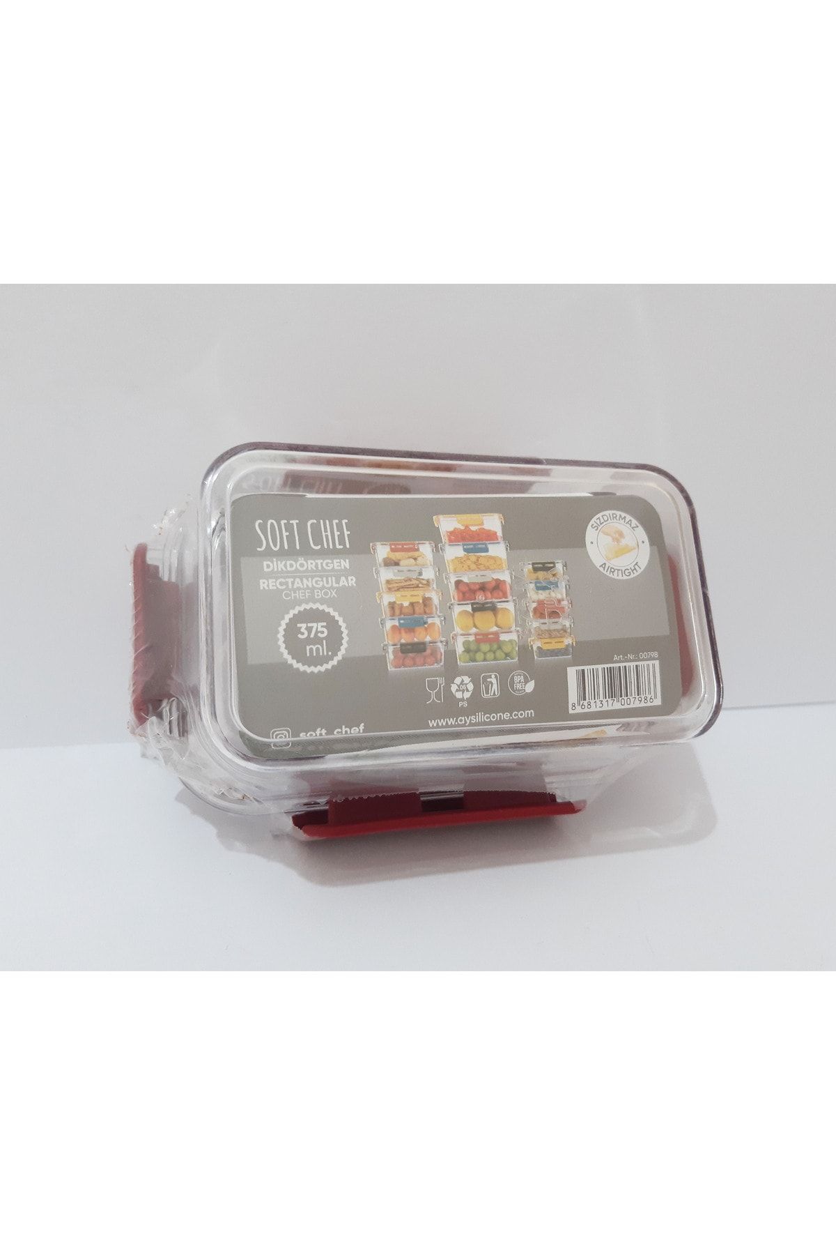renkli çiçekler-Food Storage Container 375ml With Lid Leakproof Mini Food Container For Home Office Picnic 4