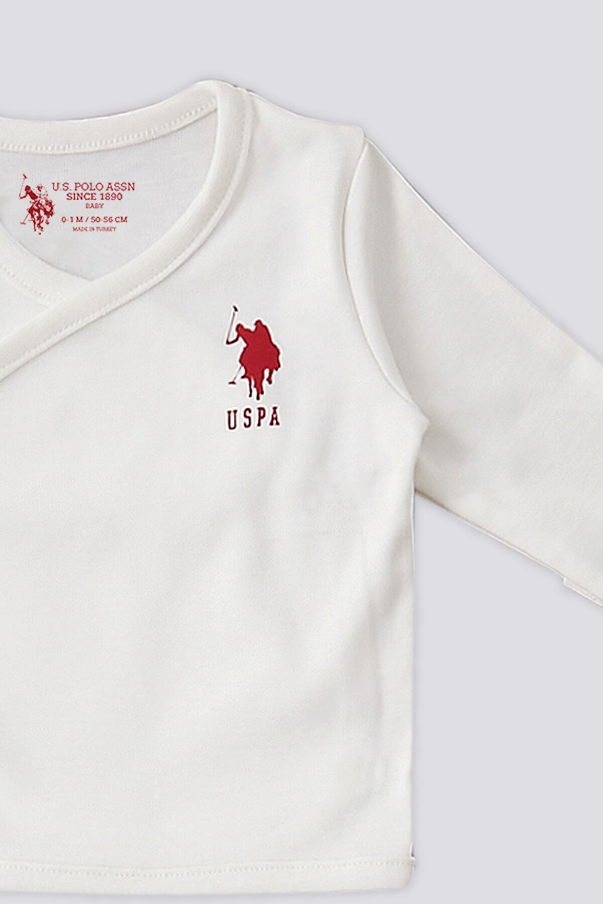 ست نوزادی پسرانه – دخترانه اکرو یو اس پولوU.S. Polo Assn. | USB1630-B اورجینال - تصویر 2
