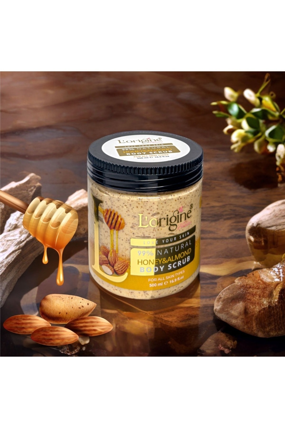 ژل و کرم دوش زنانه – مردانه  LORİGİNE DE LA BEAUTE | Vücut Peelingi اورجینال - تصویر 2