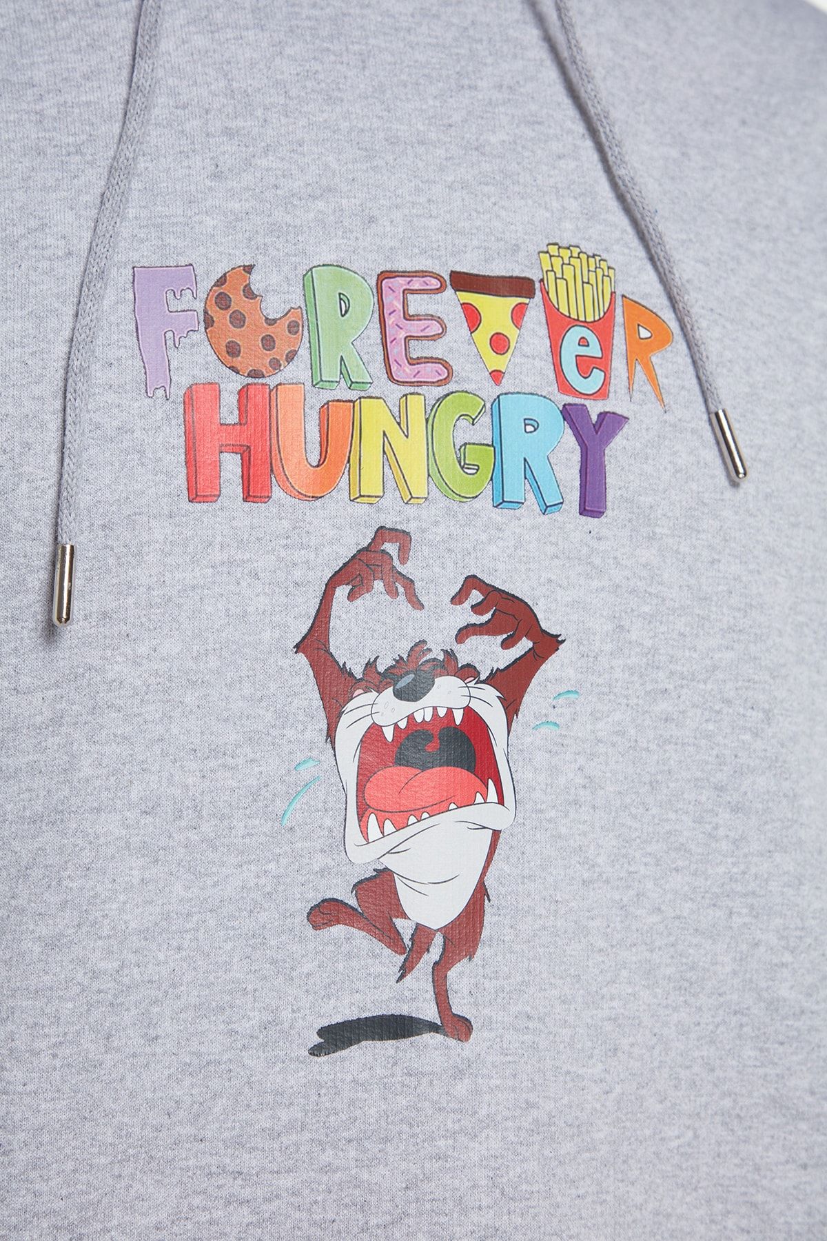 Forever hungry sweatshirt trendyol top