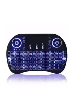 MEGAMUS Mini kablosuz klavye tek el klavye 2.4G USB kablosuz klavye