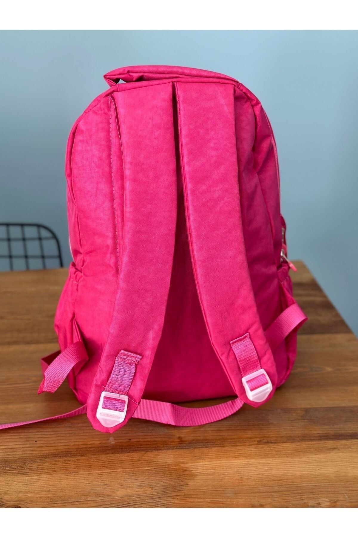 Dark pink backpack on sale