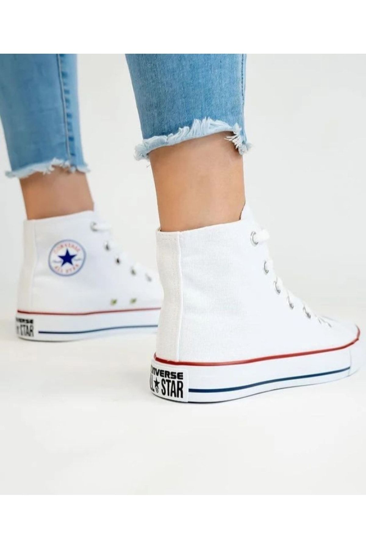 High neck cheap canvas shoes