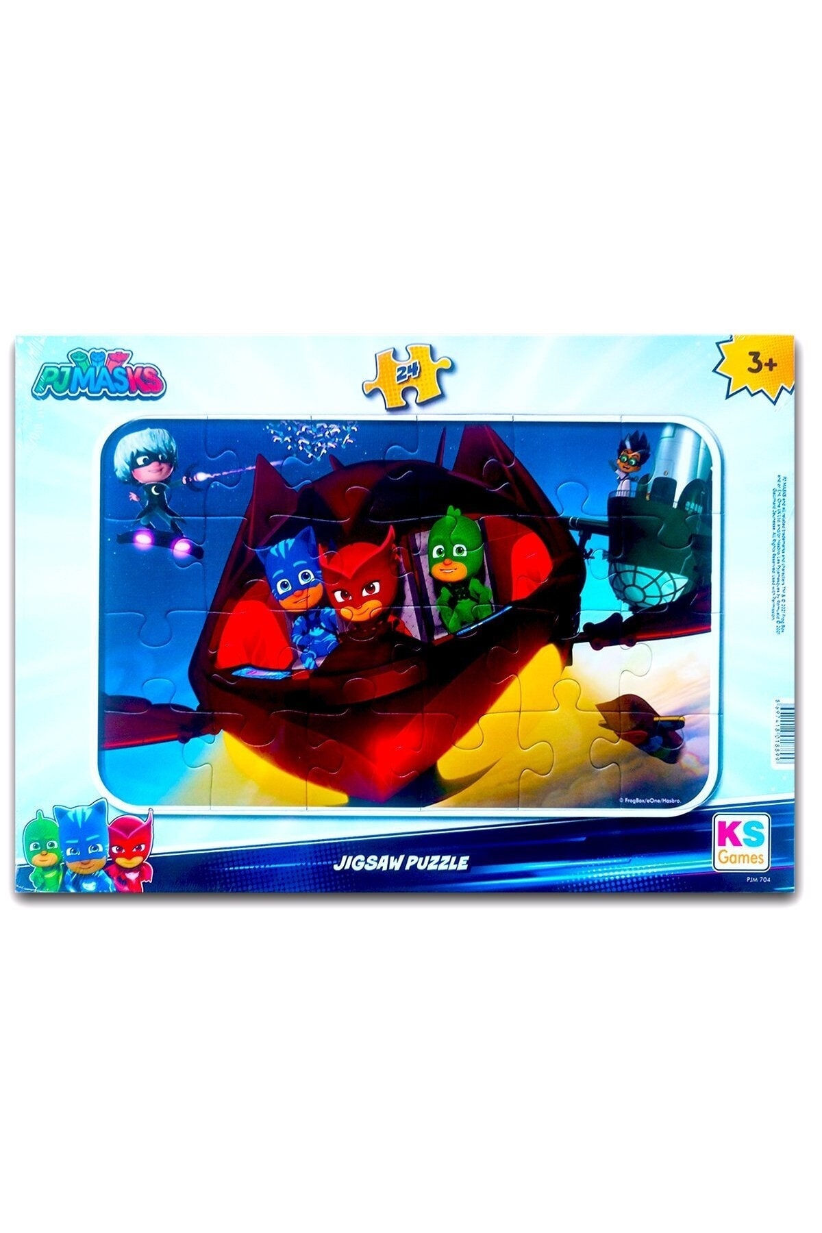 Ks Pj Masks 24-piece Frame Puzzle/Puzzle