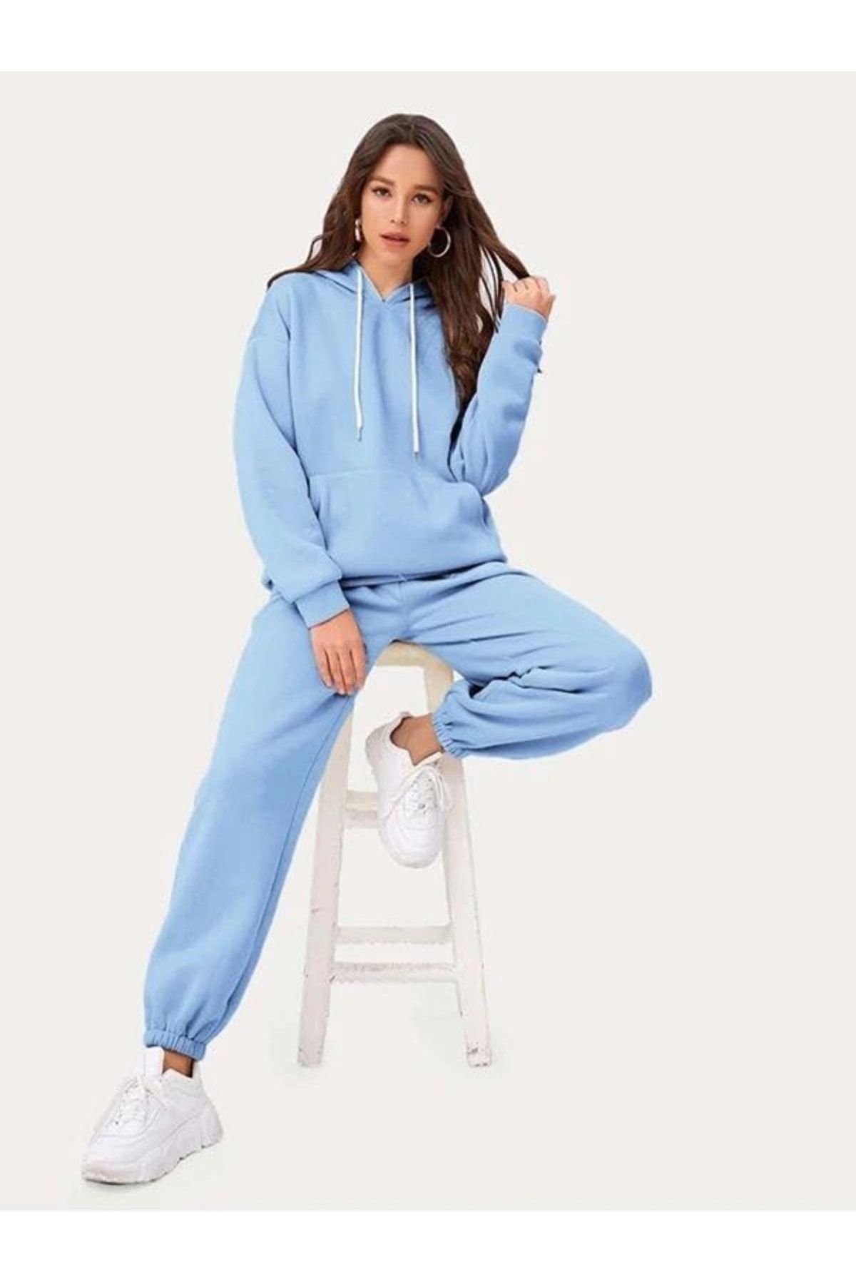 Hoodie tracksuit shop set womens