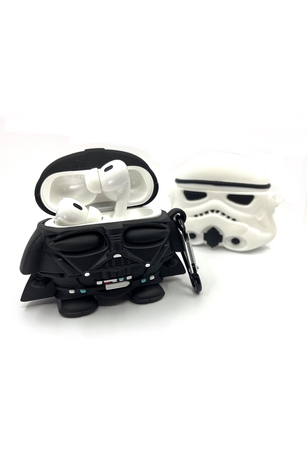 ZenAI-Airpods Pro 1/2. Generation Compatible Star Wars Lego Designed Dart Vader Gift Case 1