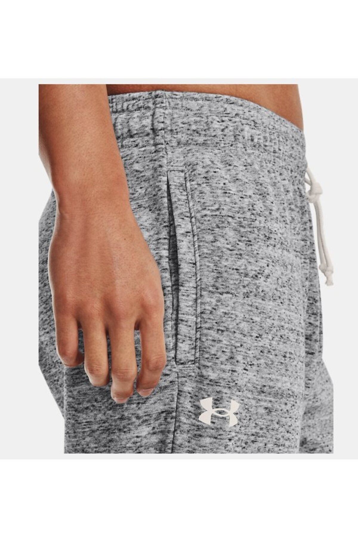 شلوار گرمکن ورزشی خاکستری مردانه رقیب UA تری پانت 1376772 011 Under Armour