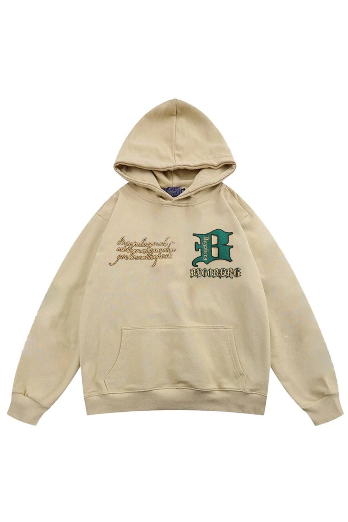 Daisy street oversized sweatshirt with vintage river embroider on sale