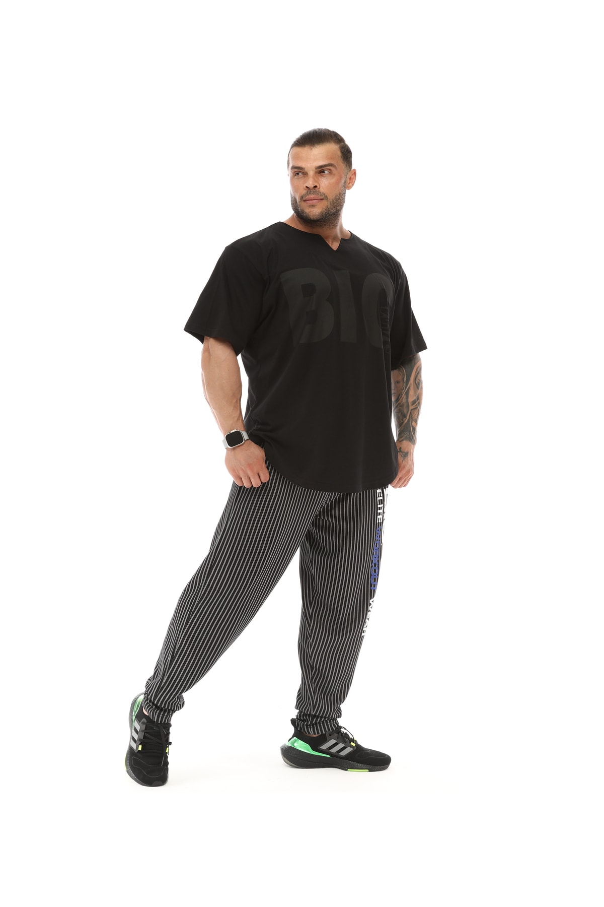 Big Sam Oversize Rag Top Antrenman Tişörtü Big Sam 3341 görsel 4