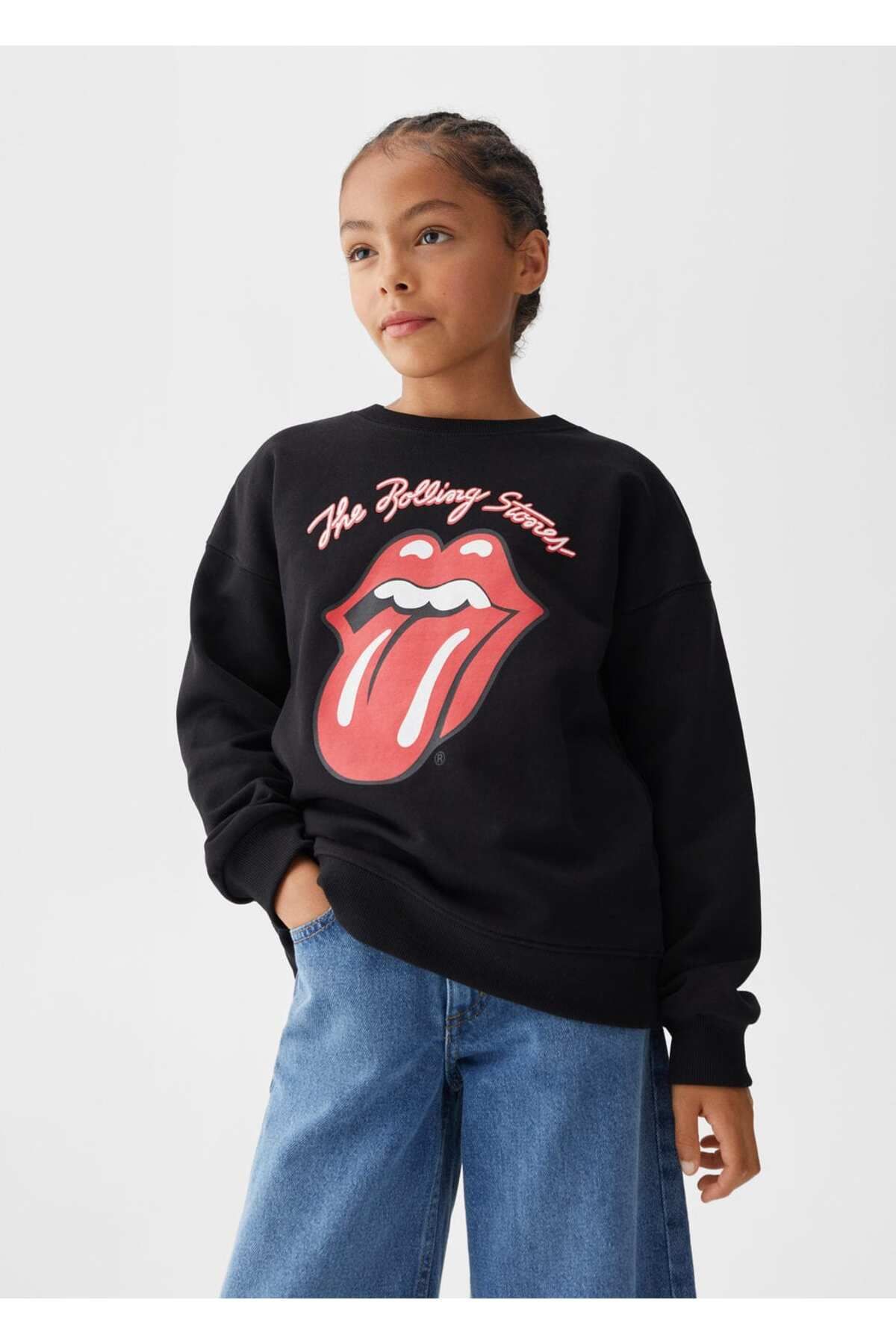 MANGO Kids Rolling Stones sweatshirt Fiyat Yorumlar Trendyol