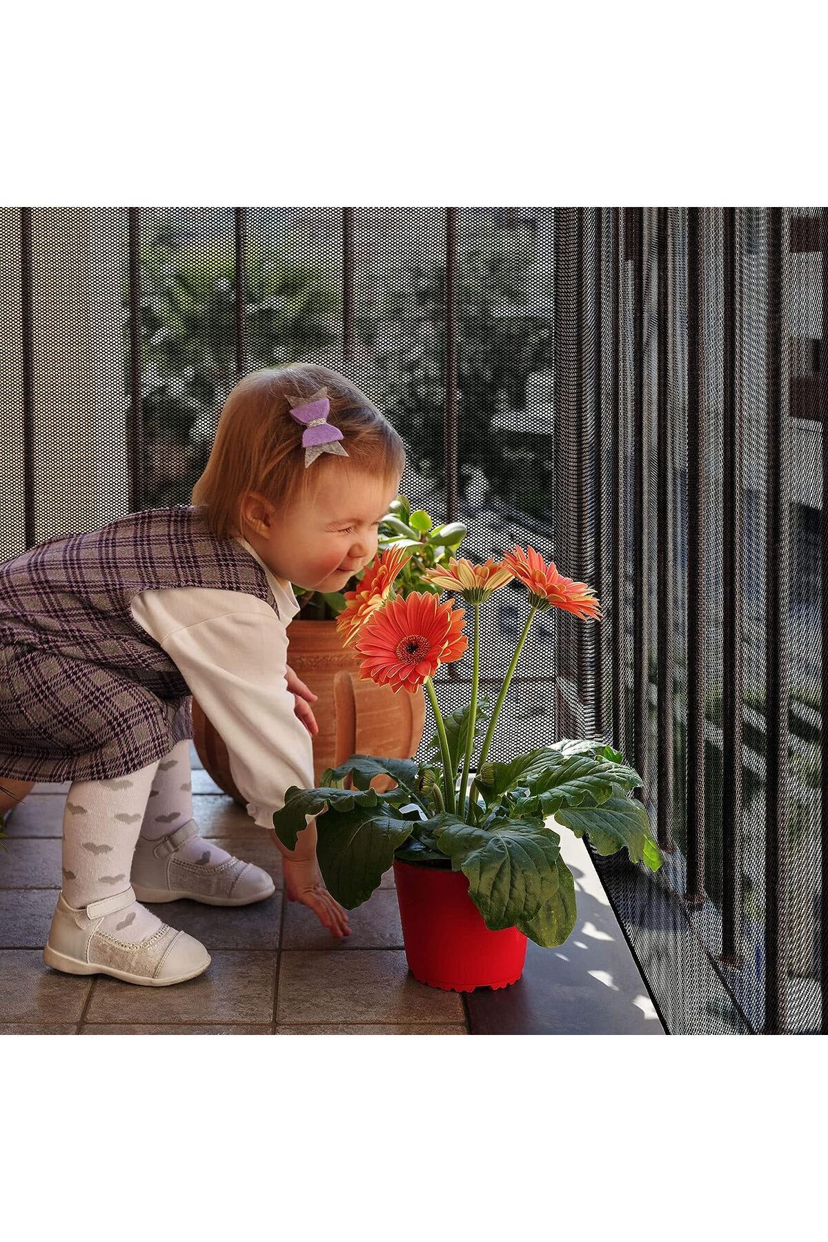 İNKOHA Çocuk Ve Evcil Hayvan Için Korkuluk Balkon Ve Merdiven Filesi Çocuk Güvenlik Filesi Koruyucu Filesi fotoğrafı 5 (önizleme)