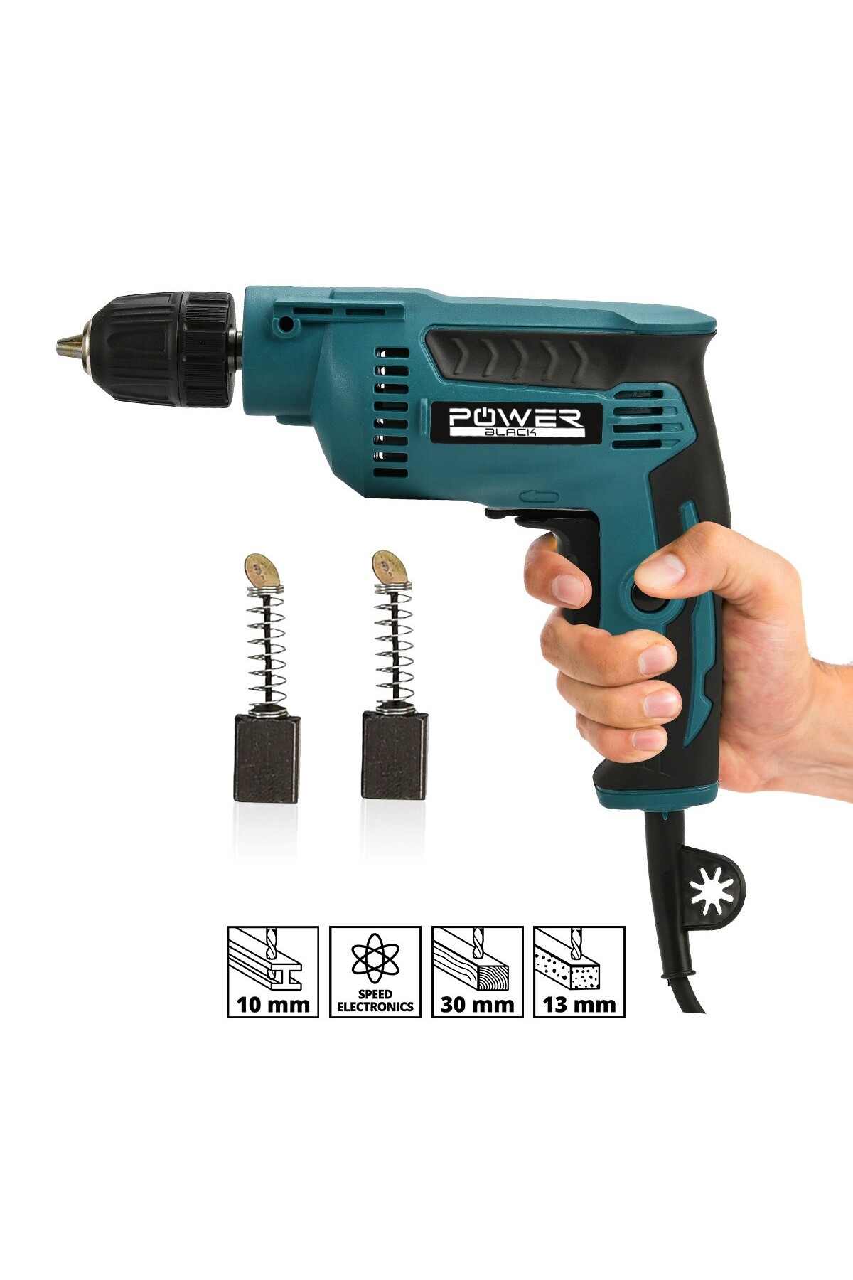 PRO-xxc-line Germany Technology Profesional Electric Drill 10 Mm Powerblack