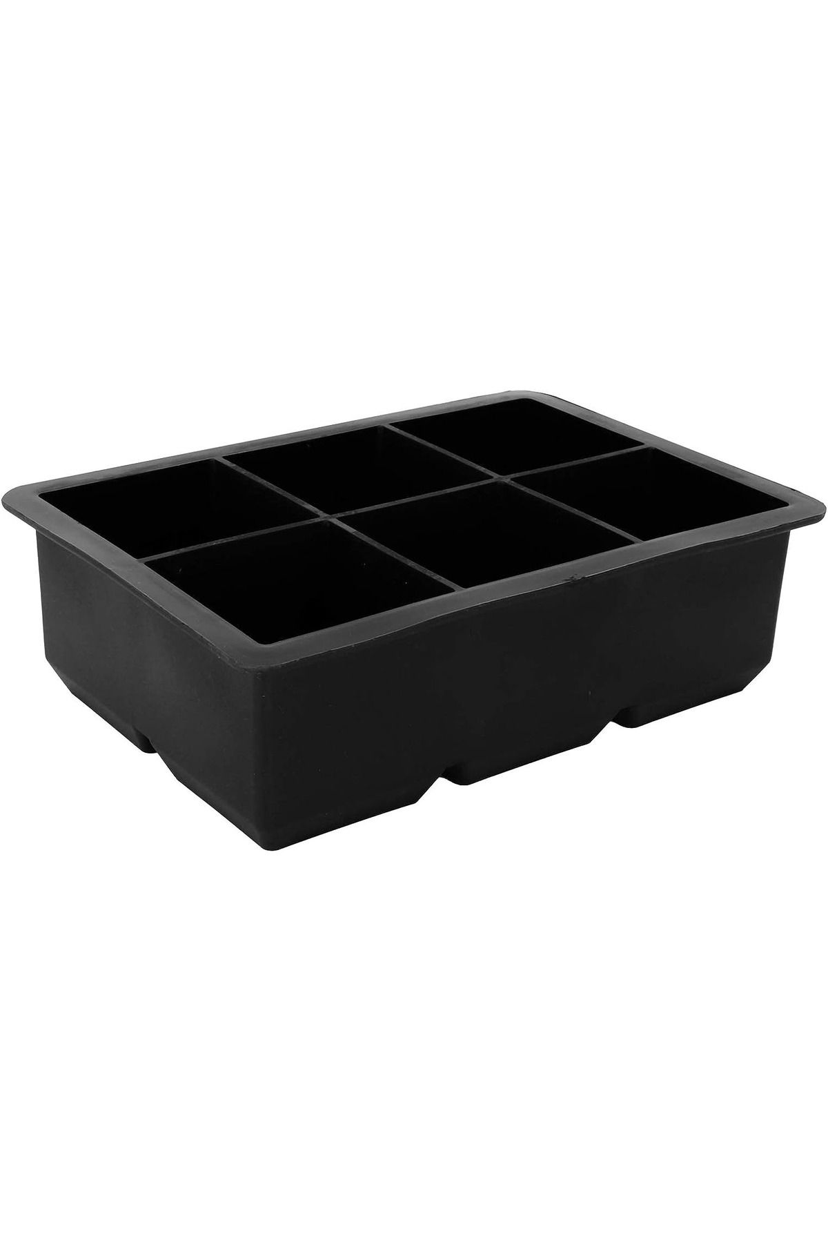 TRUSTMODA-6-Piece Square Ice Mold - 6 Compartments Freezer 5cm Giant Ice Cubes - Presentation Ice Cube 2