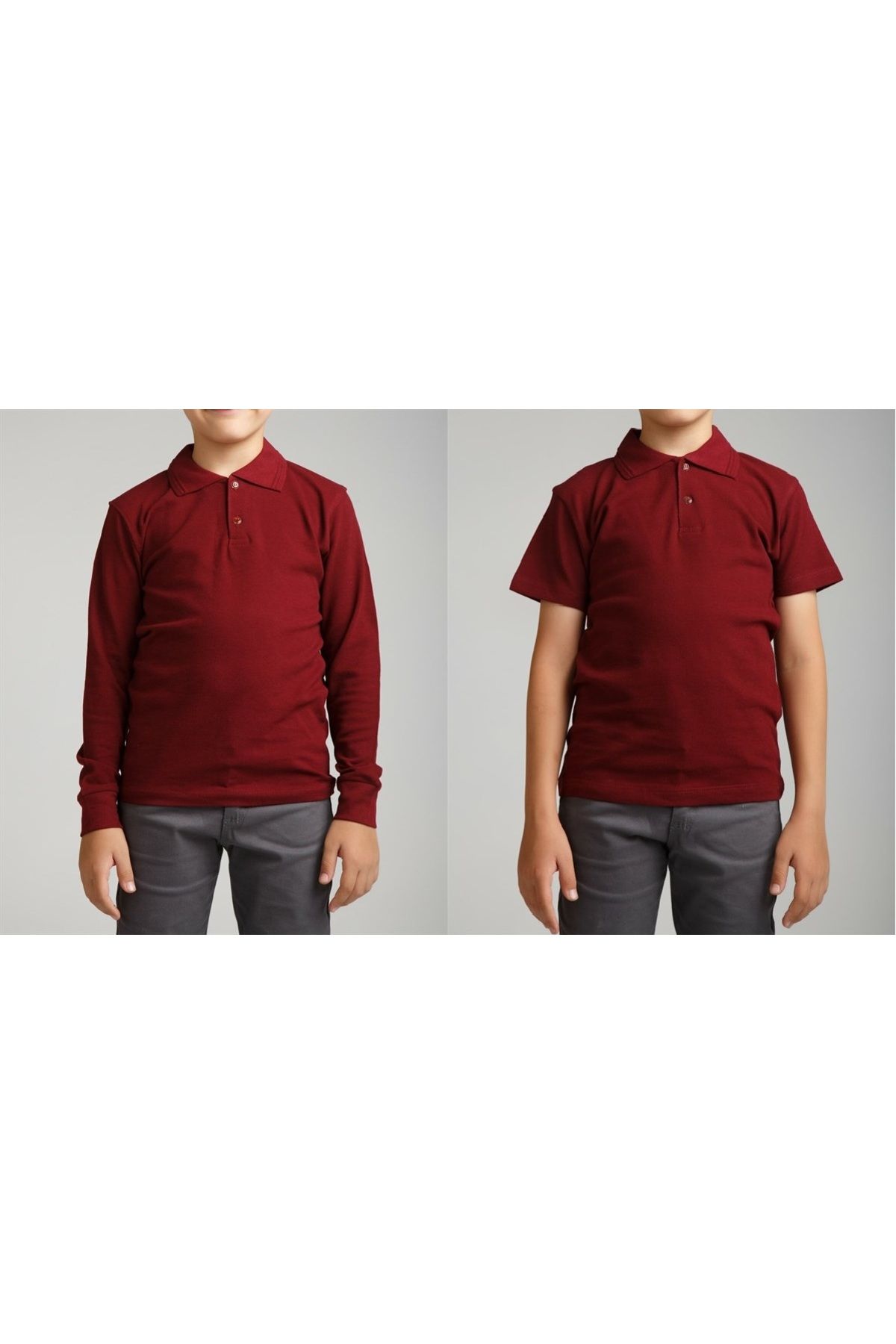 Children's burgundy polo sales shirts