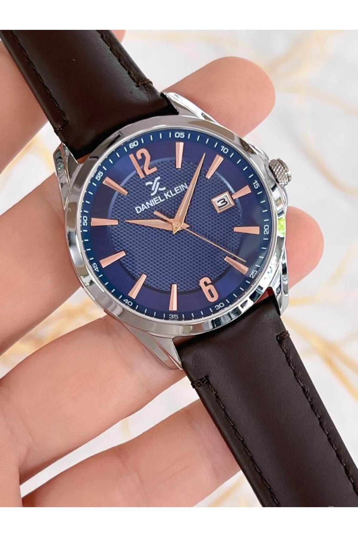 Daniel klein leather watches 2025