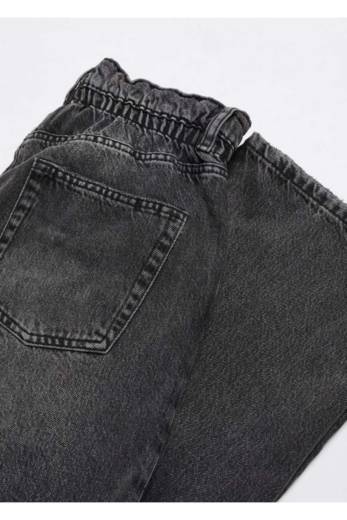 Pantalon baggy mango best sale